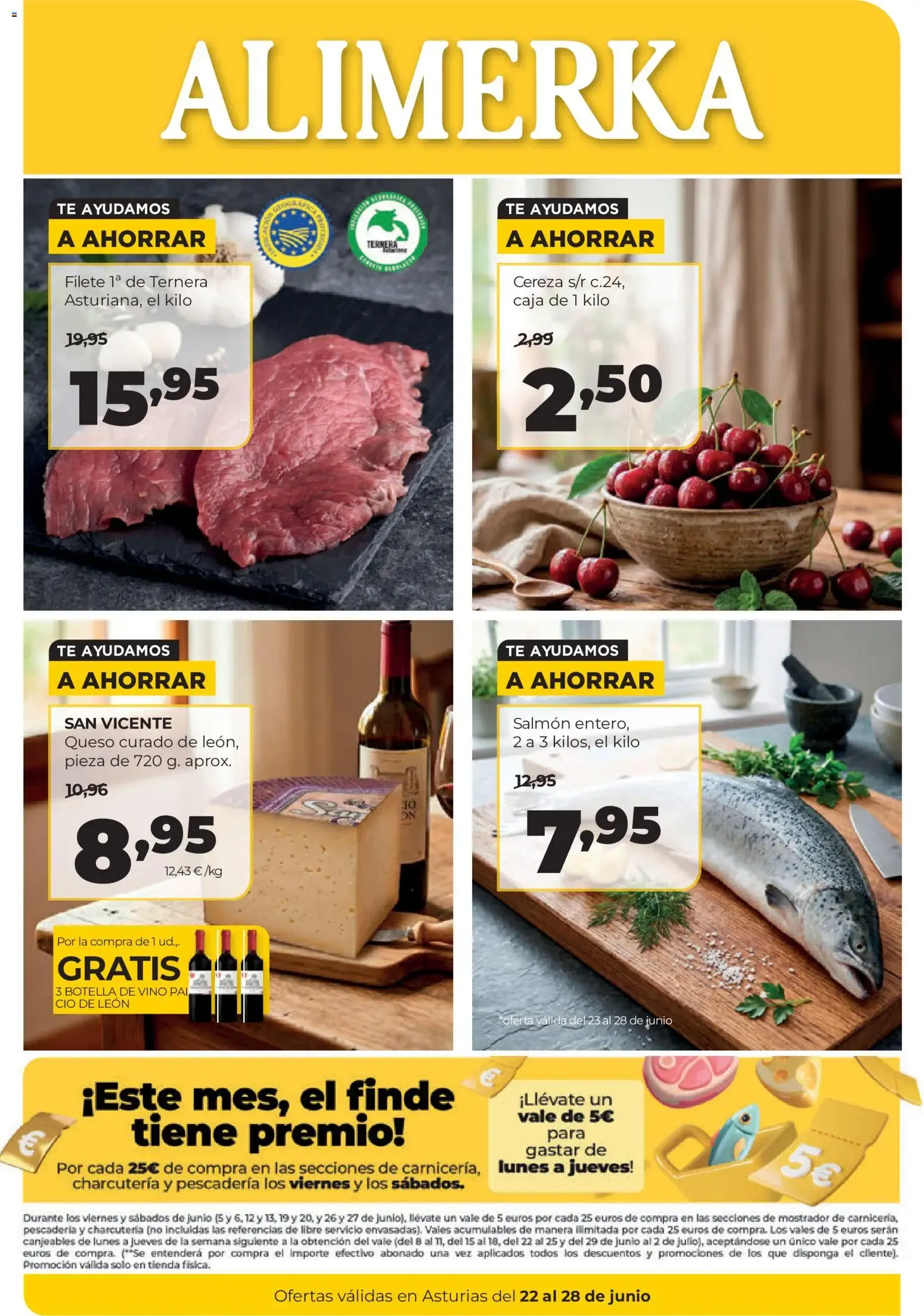 Catálogo de Alimerka folleto >> 22/06 - 28/06/2026 (catálogo) 22 de junio al 28 de junio 2026 - Página 1