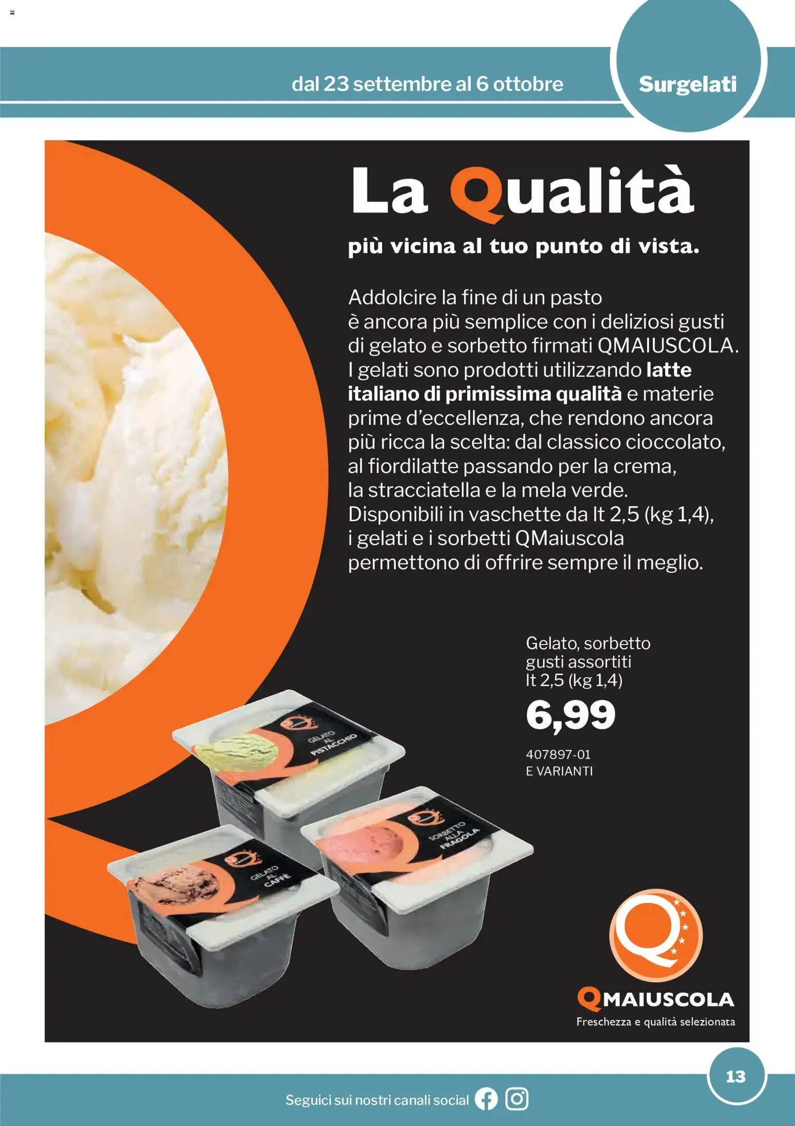 Promozioni GrosMarket da 23 settembre a 6 ottobre di 2026 - Pagina del volantino 13