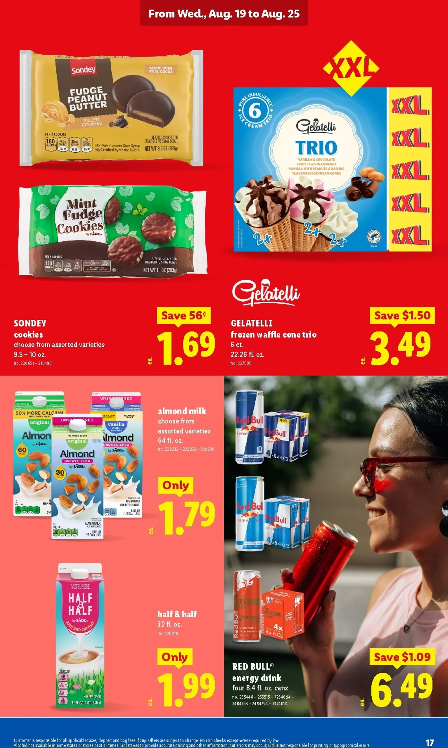 Weekly promotion Current Lidl leaflet valid from Wednesday 08/19/2026 to Tuesday 08/25/2026 spanning from August 19 to August 25 2026 - Page 17 for Catalogue 365