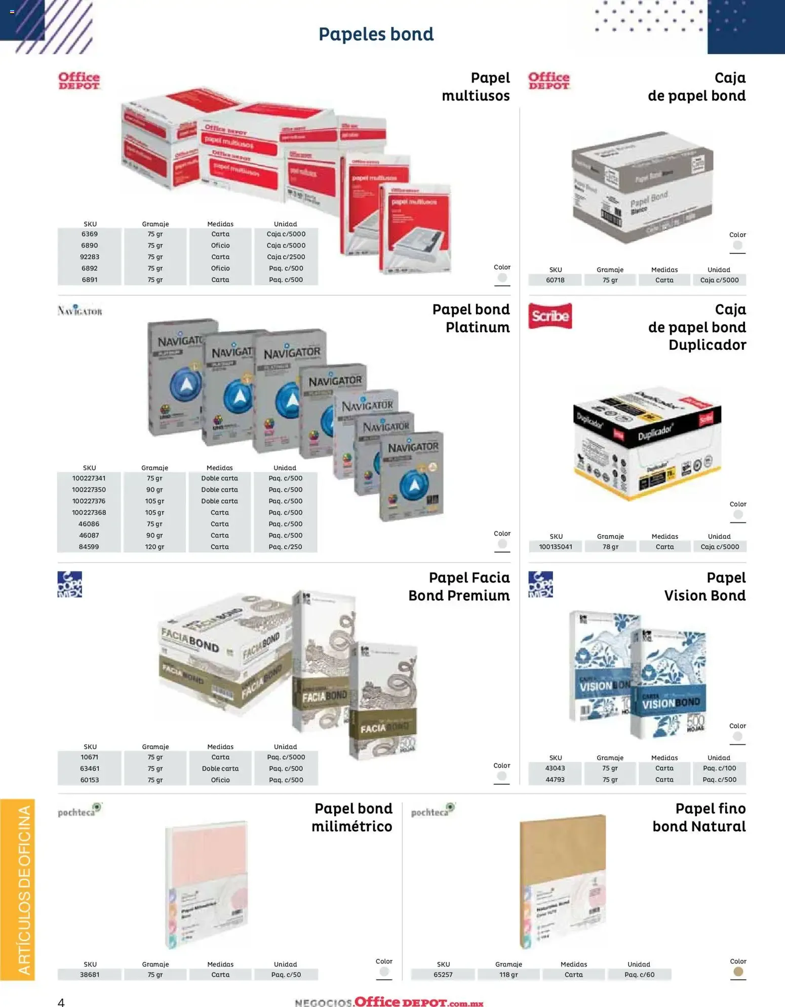 Catálogo de Office Depot Negocios Catálogo 2026 1 de enero al 31 de diciembre 2026 - Pagina 6