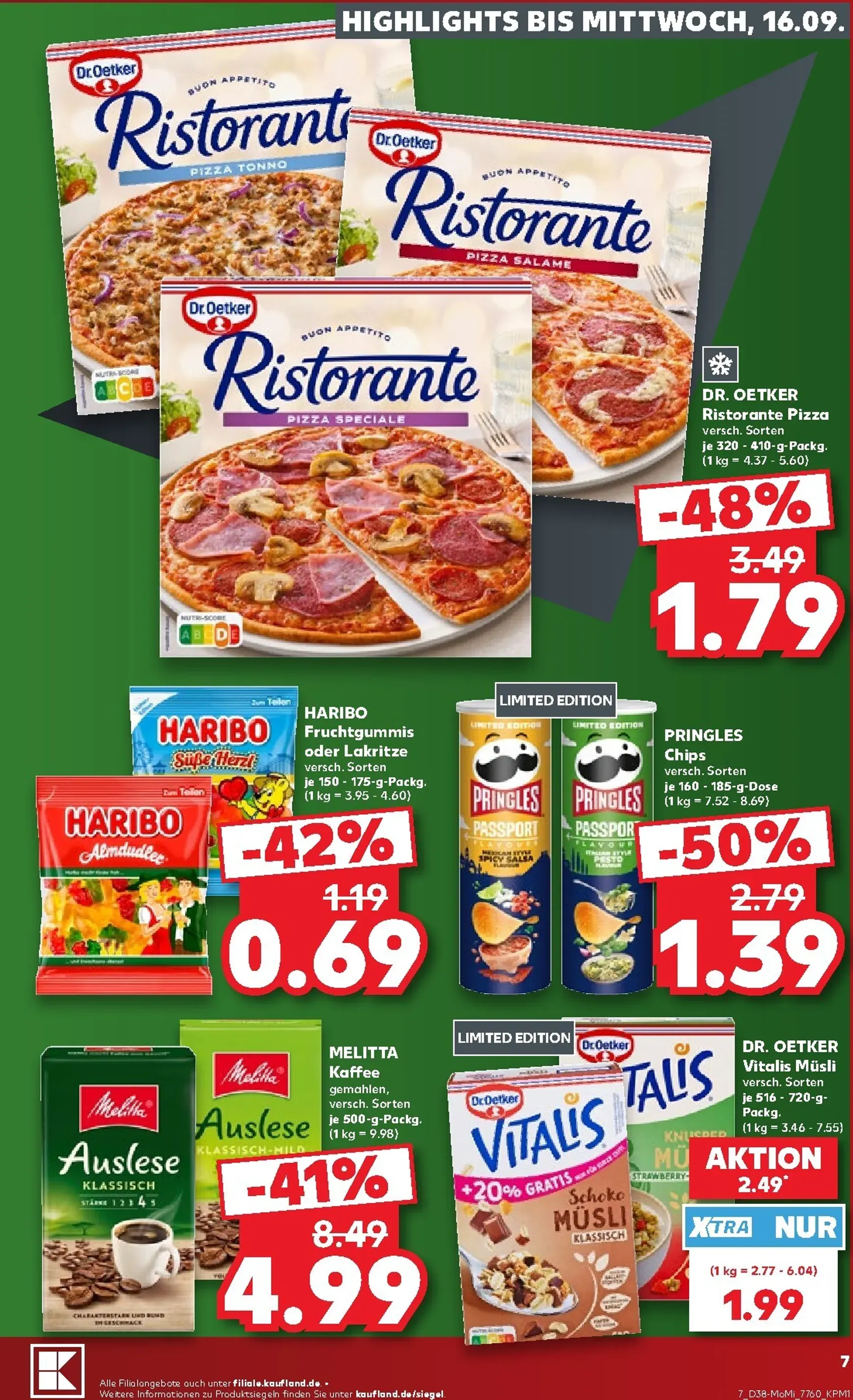Kaufland Prospekt nächste Woche – von Montag 14.09.2026 bis Mittwoch 16.09.2026 von 14. September bis 16. September 2026 - Prospekt seite 7