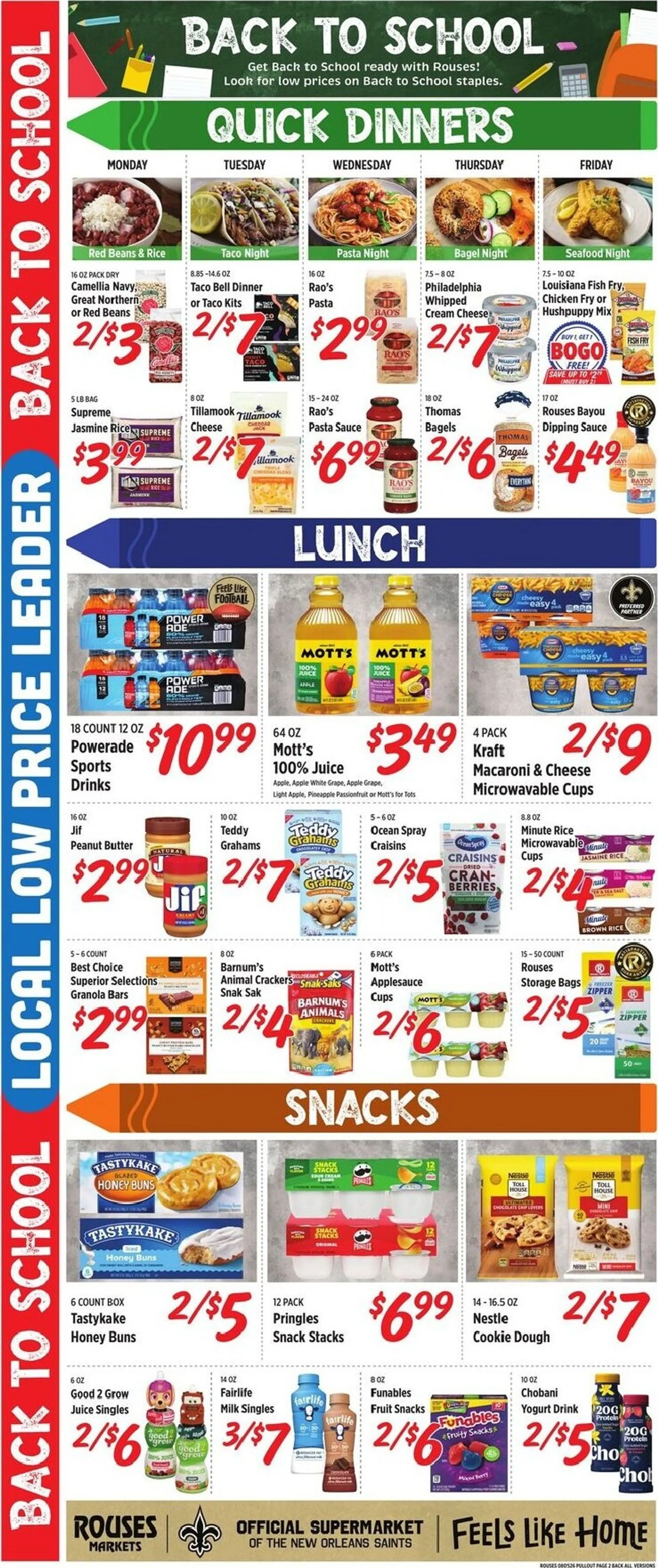 Weekly ad Rouses Truckload Sale from August 5 to August 12 2026 - Page 5