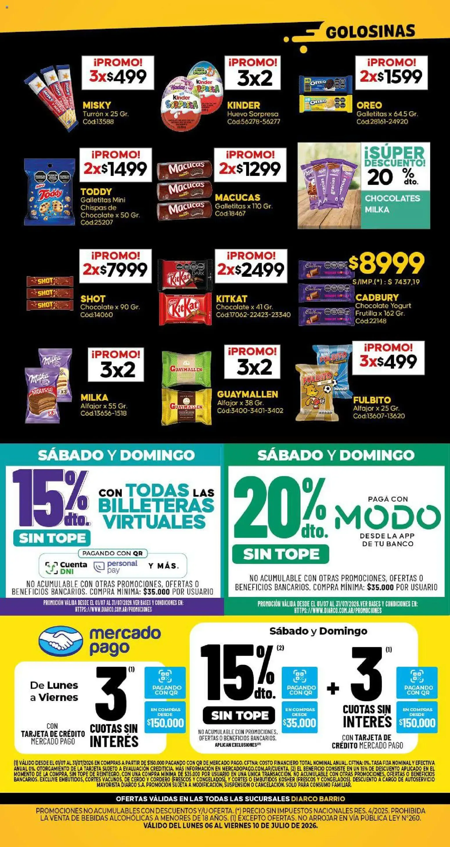 Ofertas de Diarco - Especial Locura De Precios del 06/07/2026 - 10/07/2026 6 de julio al 10 de julio 2026 - Página 2 del catálogo