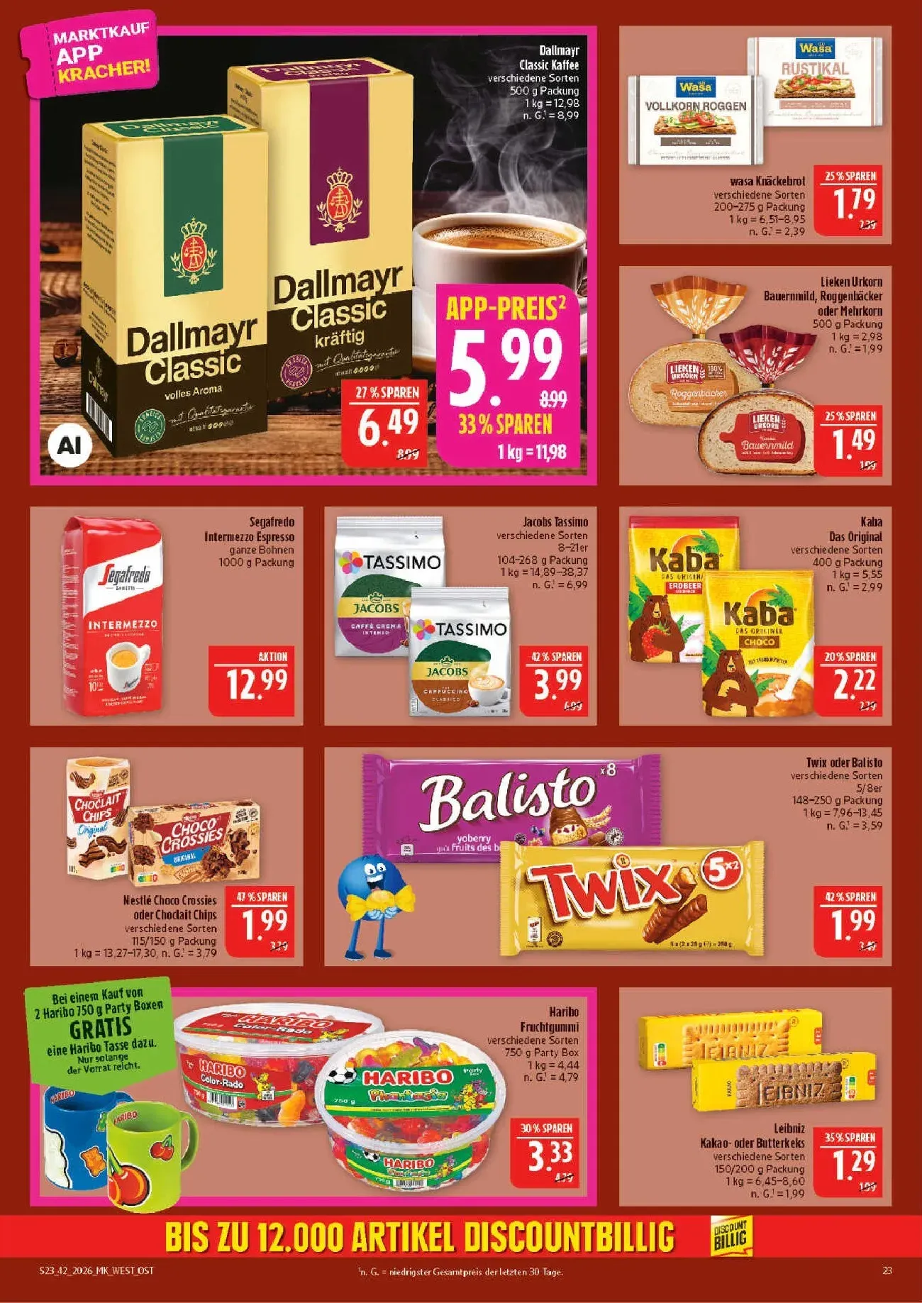 Marktkauf Prospekt – von Montag 12.10.2026 bis Samstag 17.10.2026 von 12. Oktober bis 17. Oktober 2026 - Prospekt seite 23