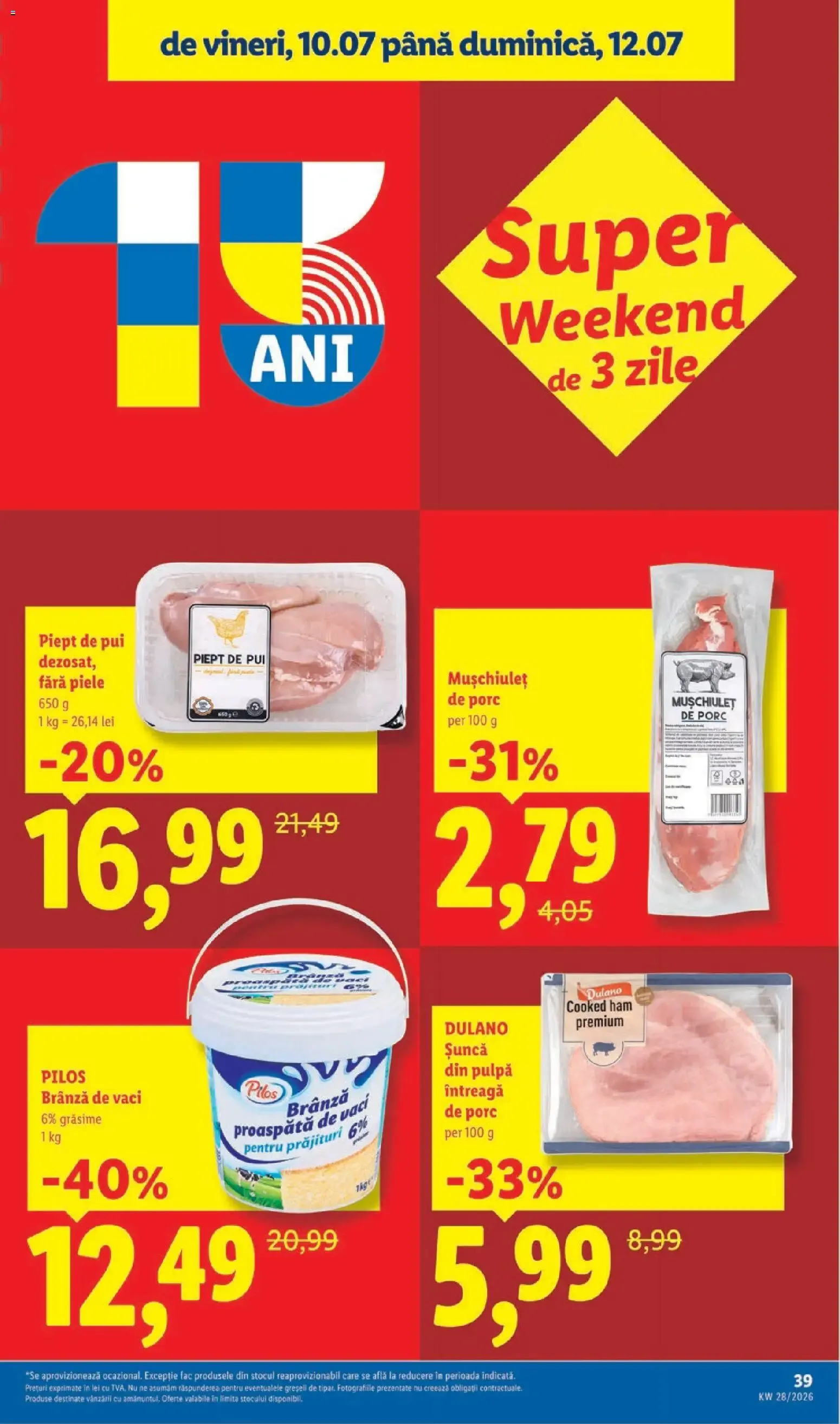 Catalog Catalog LIDL 06.07.2026 - Oferta și Revista online de la 6 iulie până la 12 iulie 2026 - Revista Pagina 39