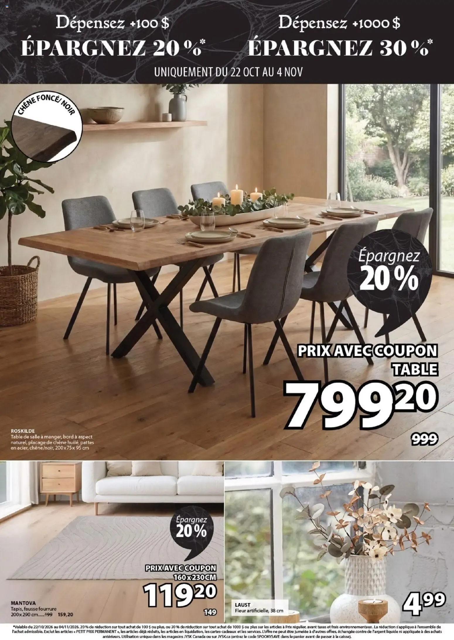 Coupon Effrayant JYSK from October 22 to November 4 2026 - flyer page 3