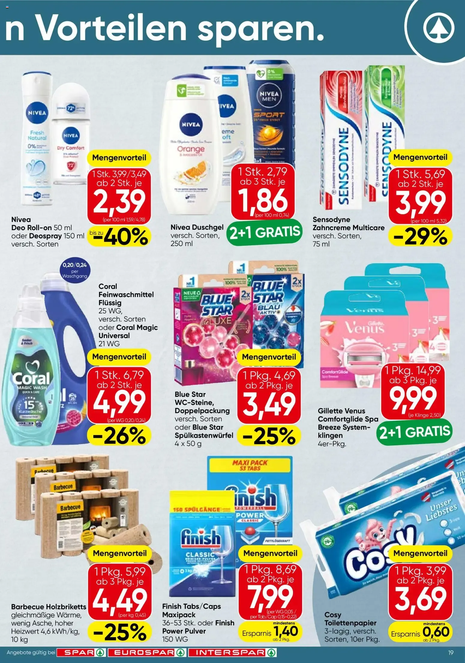 Spar Flugblatt (24.09.2026) - Angebote und Prospekt von 24. September bis 7. Oktober 2026 - Flugblätt seite  19