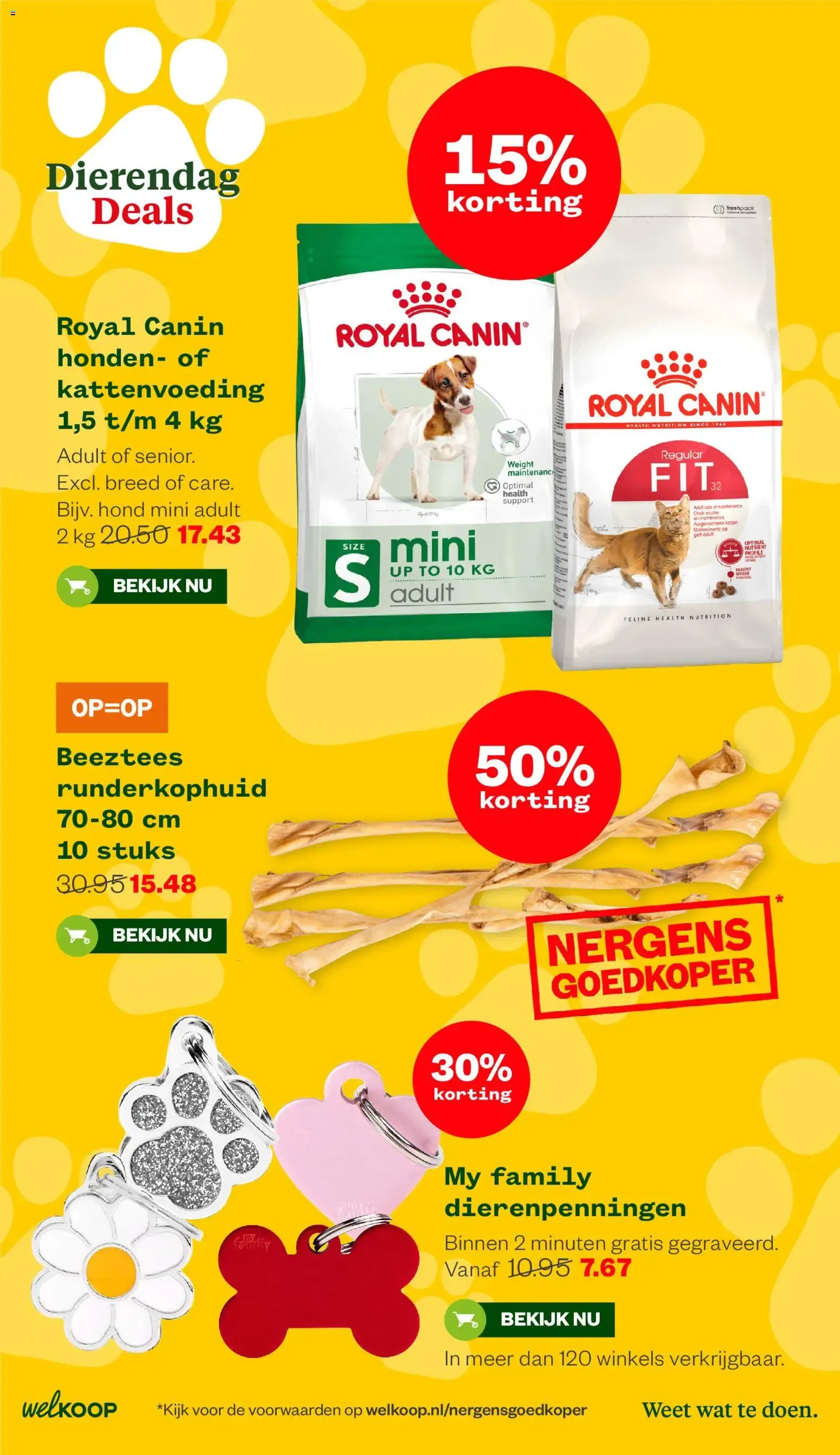 Welkoop Dierendag Deals van 21 september tot 4 oktober 2026 - Folder pagina 7