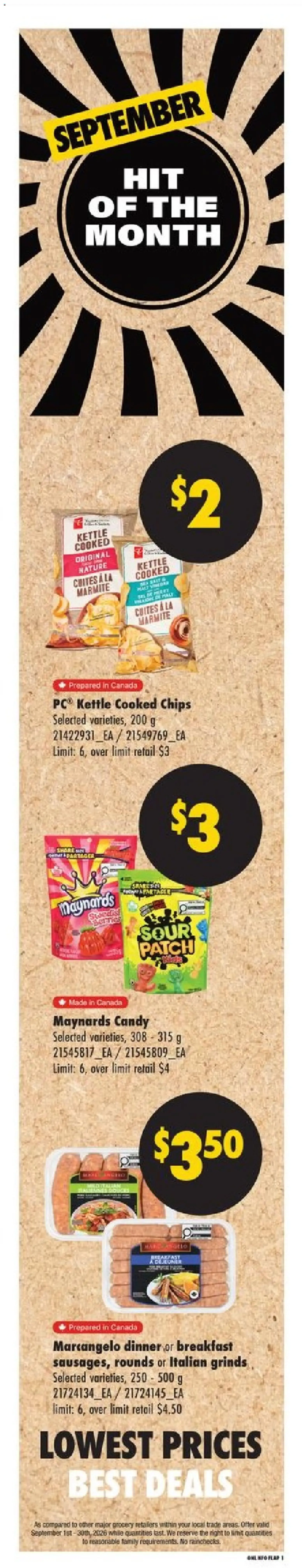No Frills weekly flyer / circulaire from Sep 17, 2026 > weekly specials & deals from September 17 to September 23 2026 - flyer page 6