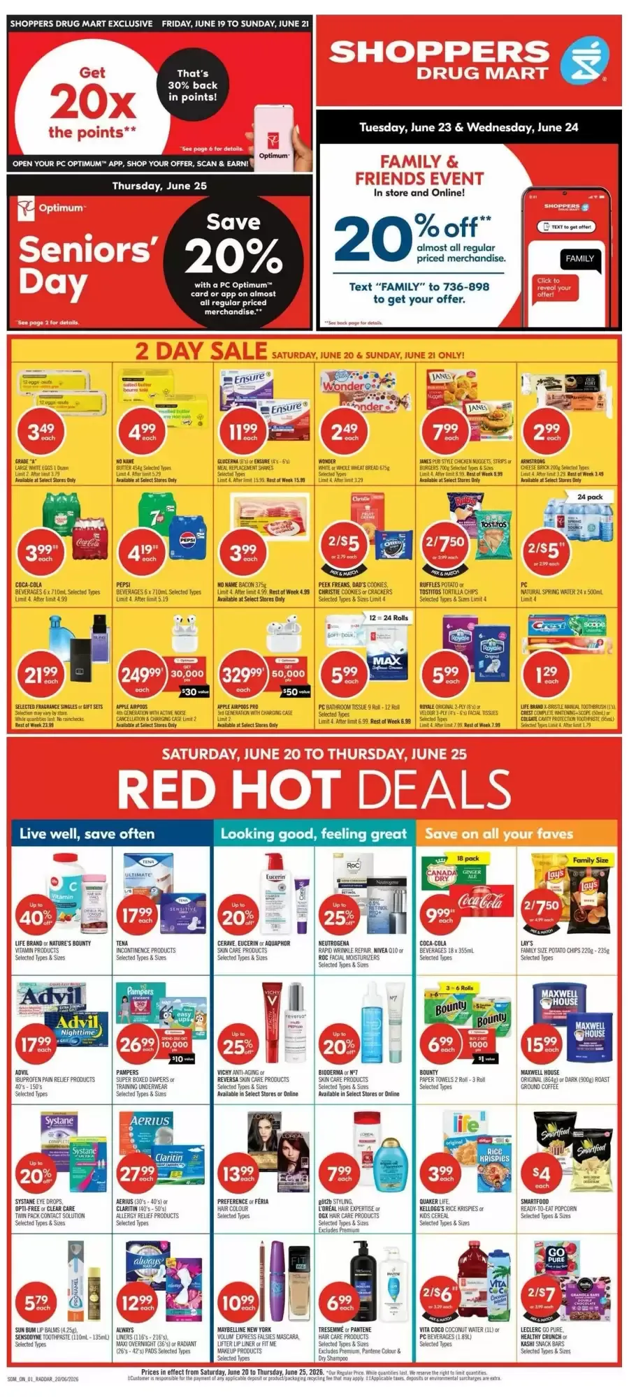 Shoppers Drug Mart - Red Hot Deals