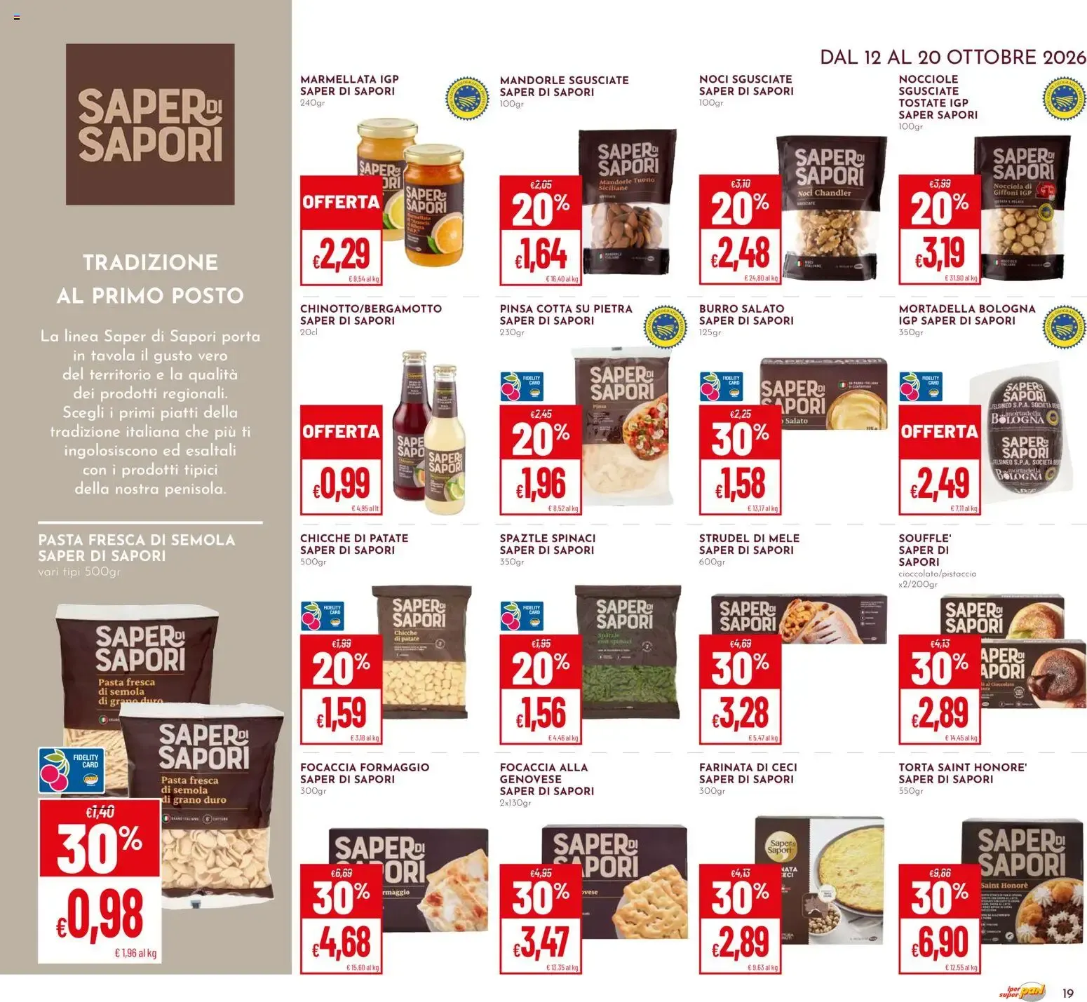 Iper Pan & Superpan: Sconti fino al 50% da 12 ottobre a 20 ottobre di 2026 - Pagina del volantino 19