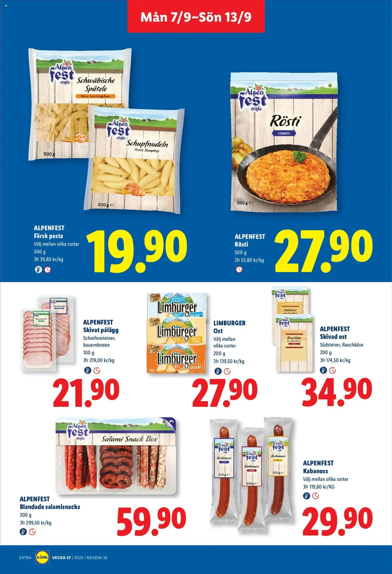 Lidl erbjudanden från 07/09/2026 - 13/09/2026 > Reklamblad nuvarande rabatter från 7 september till 13 september 2026 - Reklamblad sidor 11