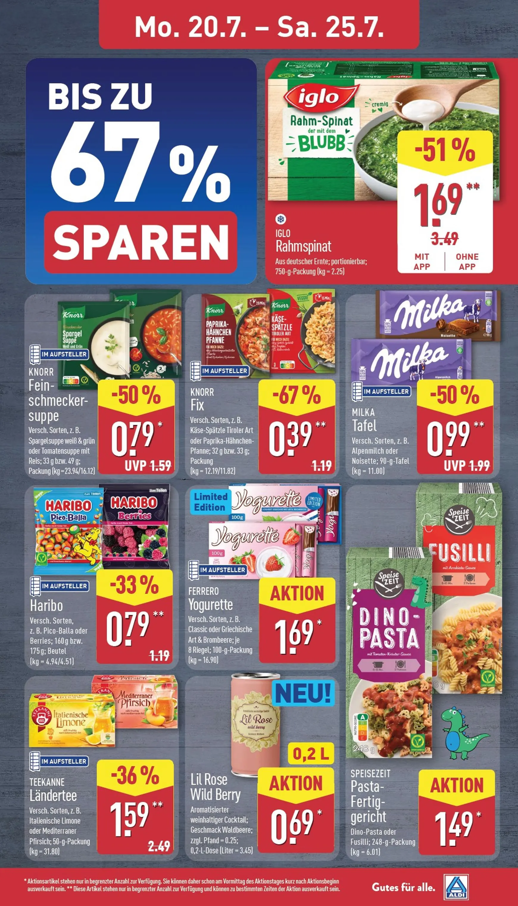 ALDI NORD Prospekt nächste Woche – von Montag 20.07.2026 bis Samstag 25.07.2026 von 20. Juli bis 25. Juli 2026 - Prospekt seite 7