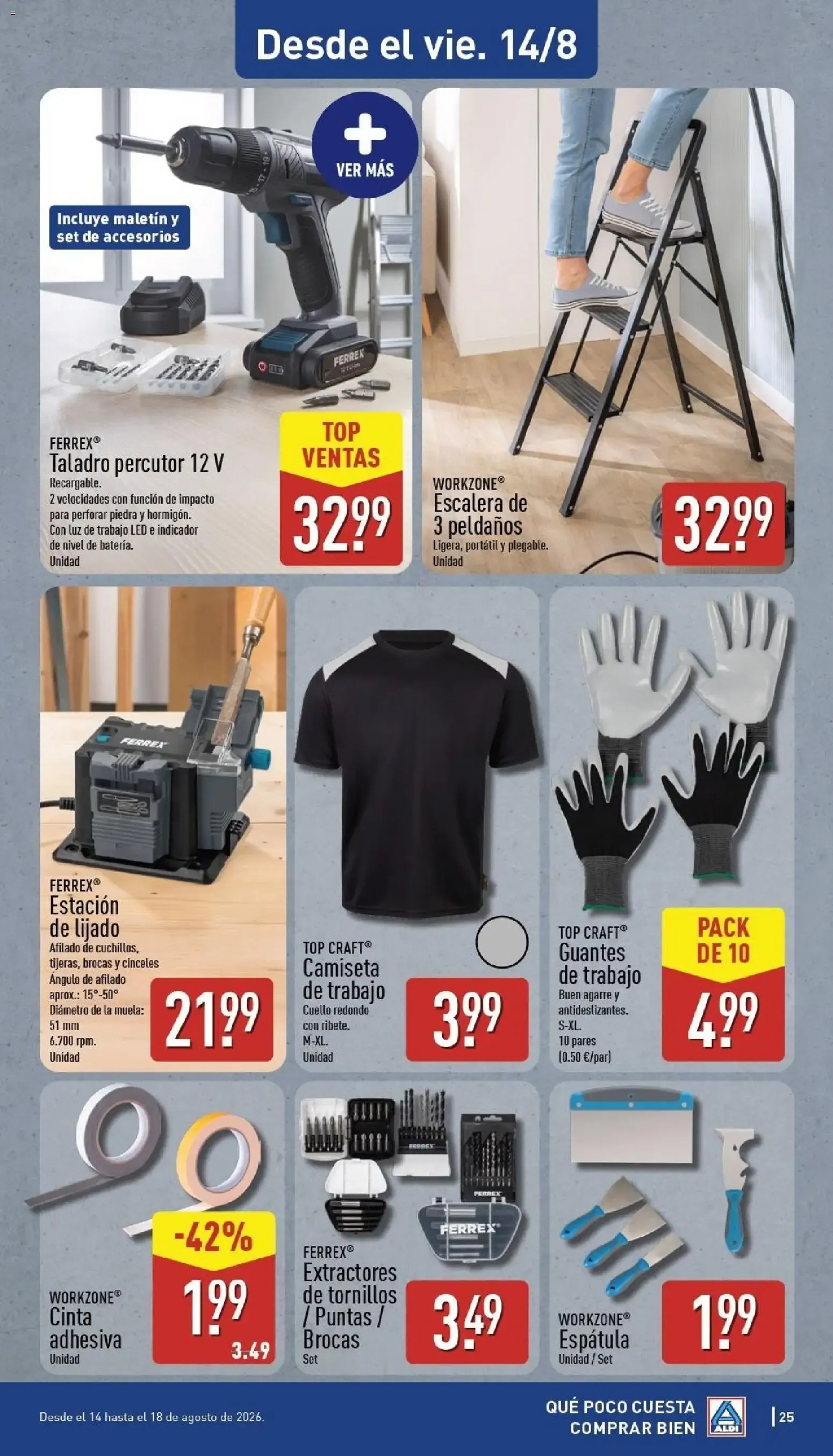 Catálogo de Aldi: Frescura a precios para tirarse a la piscina. 10 de agosto al 16 de agosto 2026 - Página 25