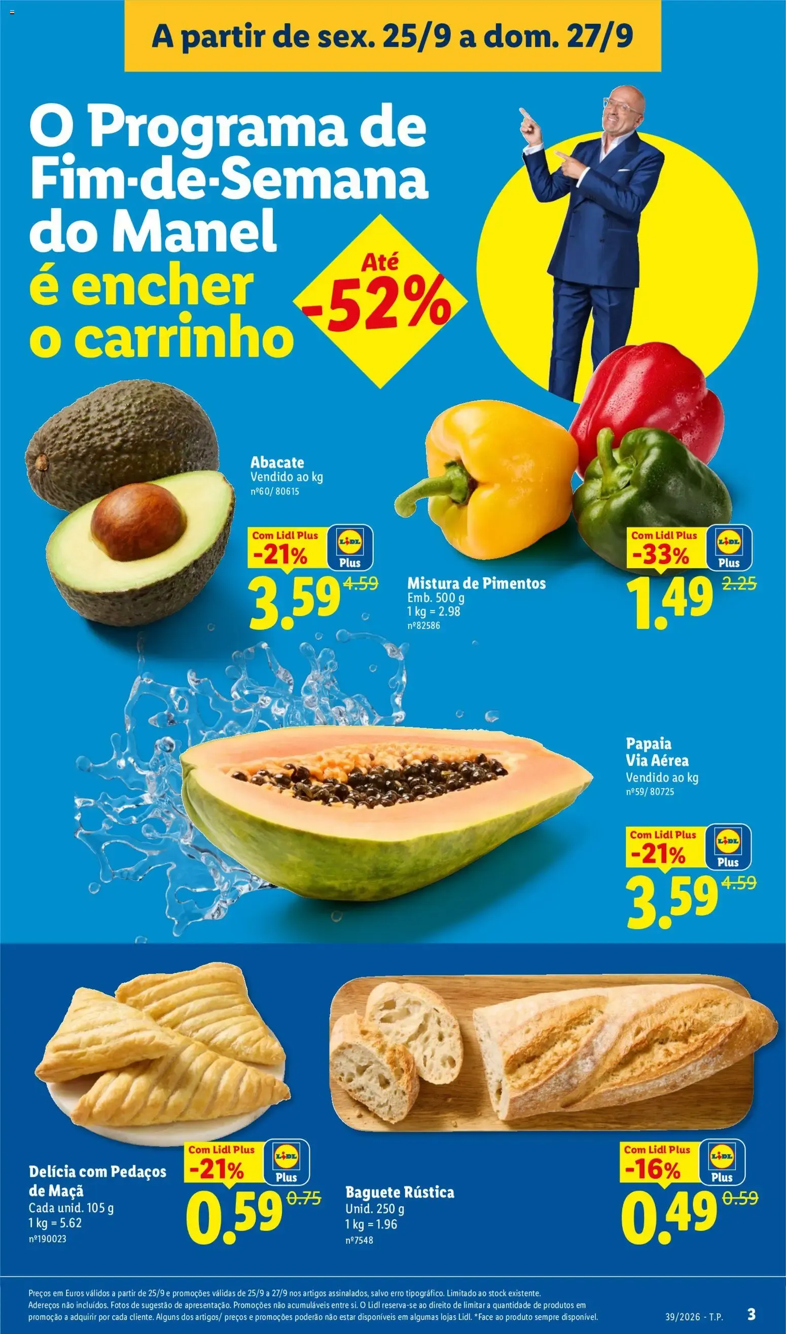 Folheto Lidl Promoções Fim de Semana » de 25/09/2026 - 27/09/2026 de 25 de setembro até 27 de setembro 2026 - Pagina 3