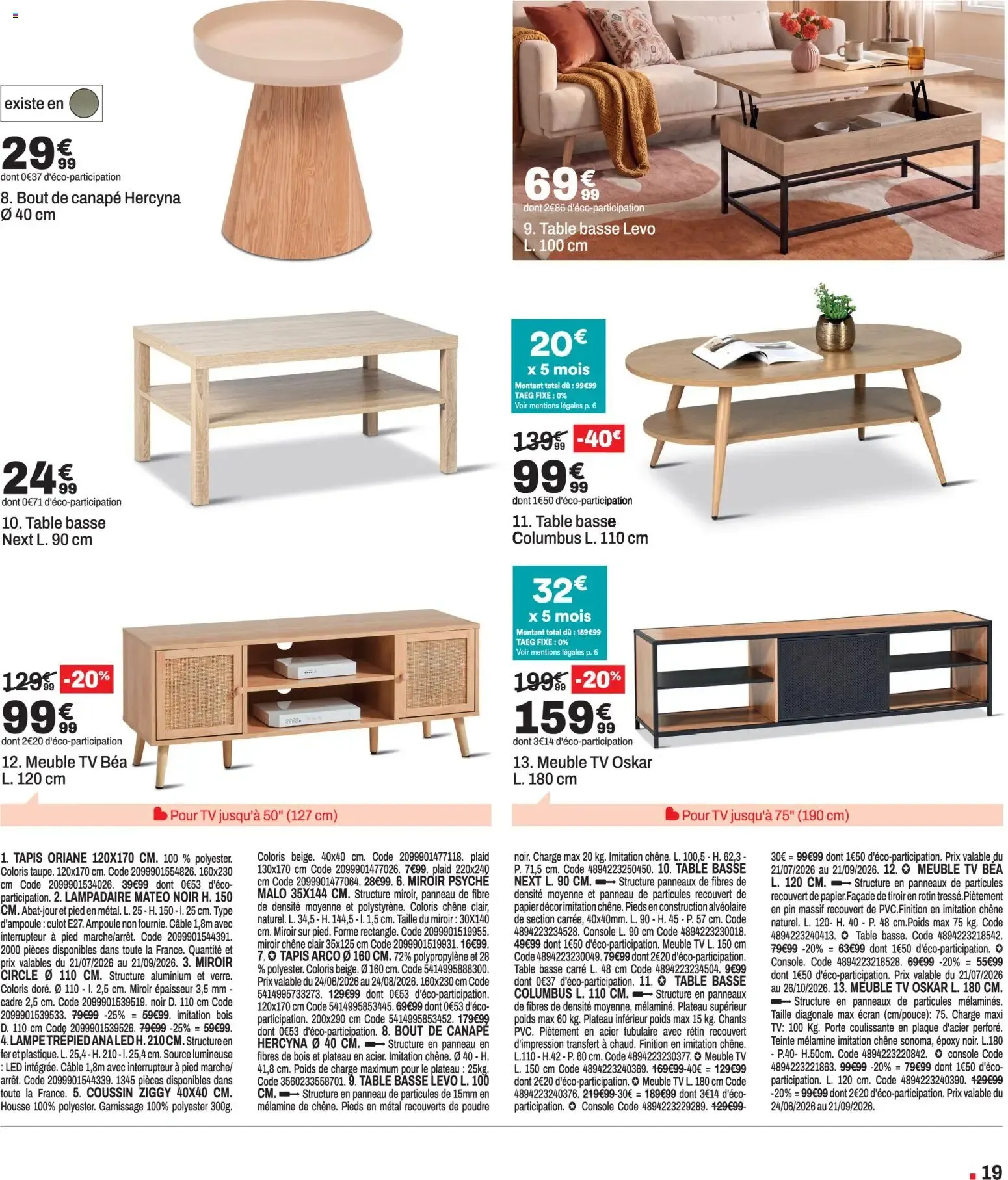 But catalogue easy rentrée à partir du 21/07/2026 - promo en ligne du 21 juillet au 24 août 2026 - Catalogue page 18