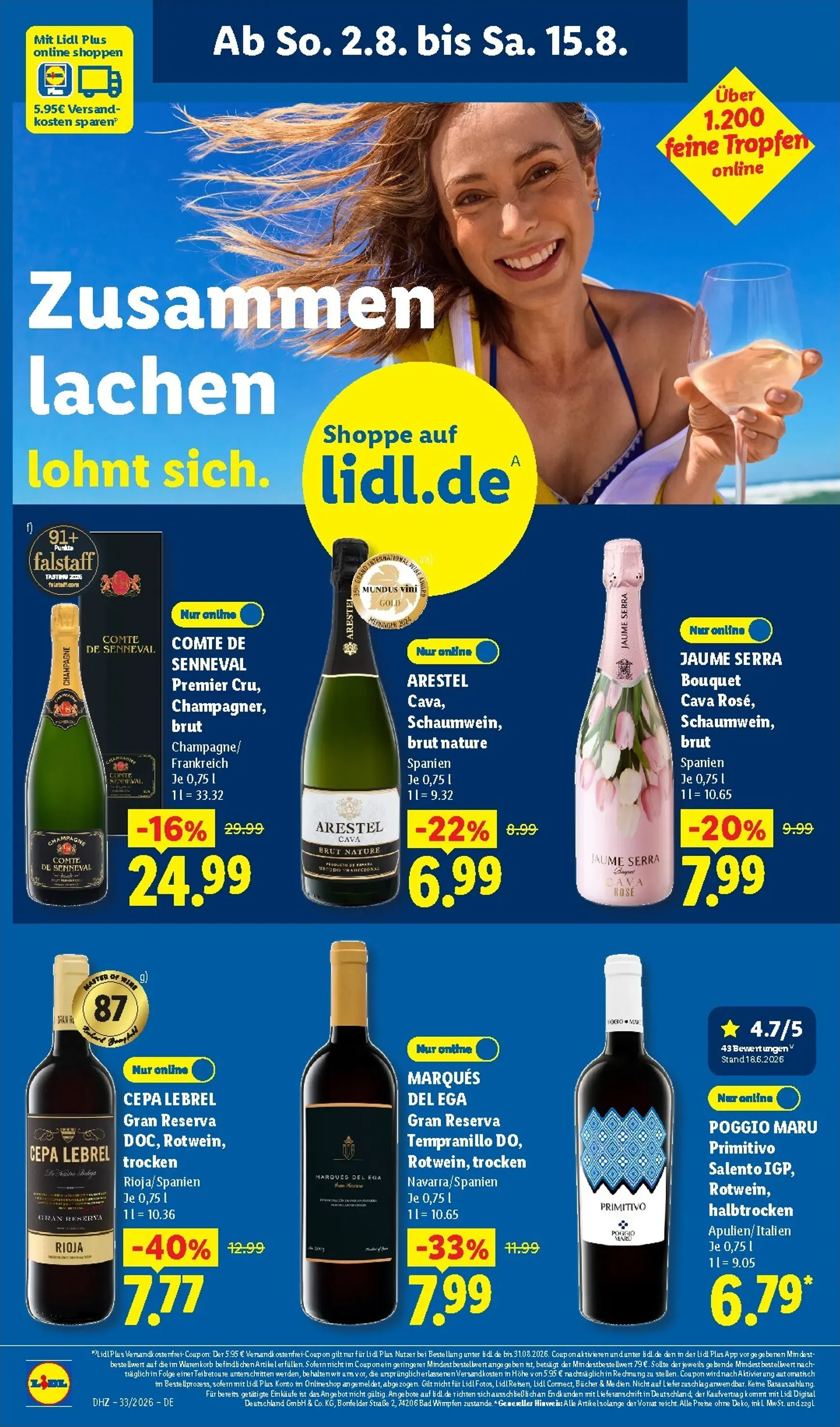 Lidl Prospekt – von Montag 10.08.2026 bis Samstag 15.08.2026 von 10. August bis 15. August 2026 - Prospekt seite 24