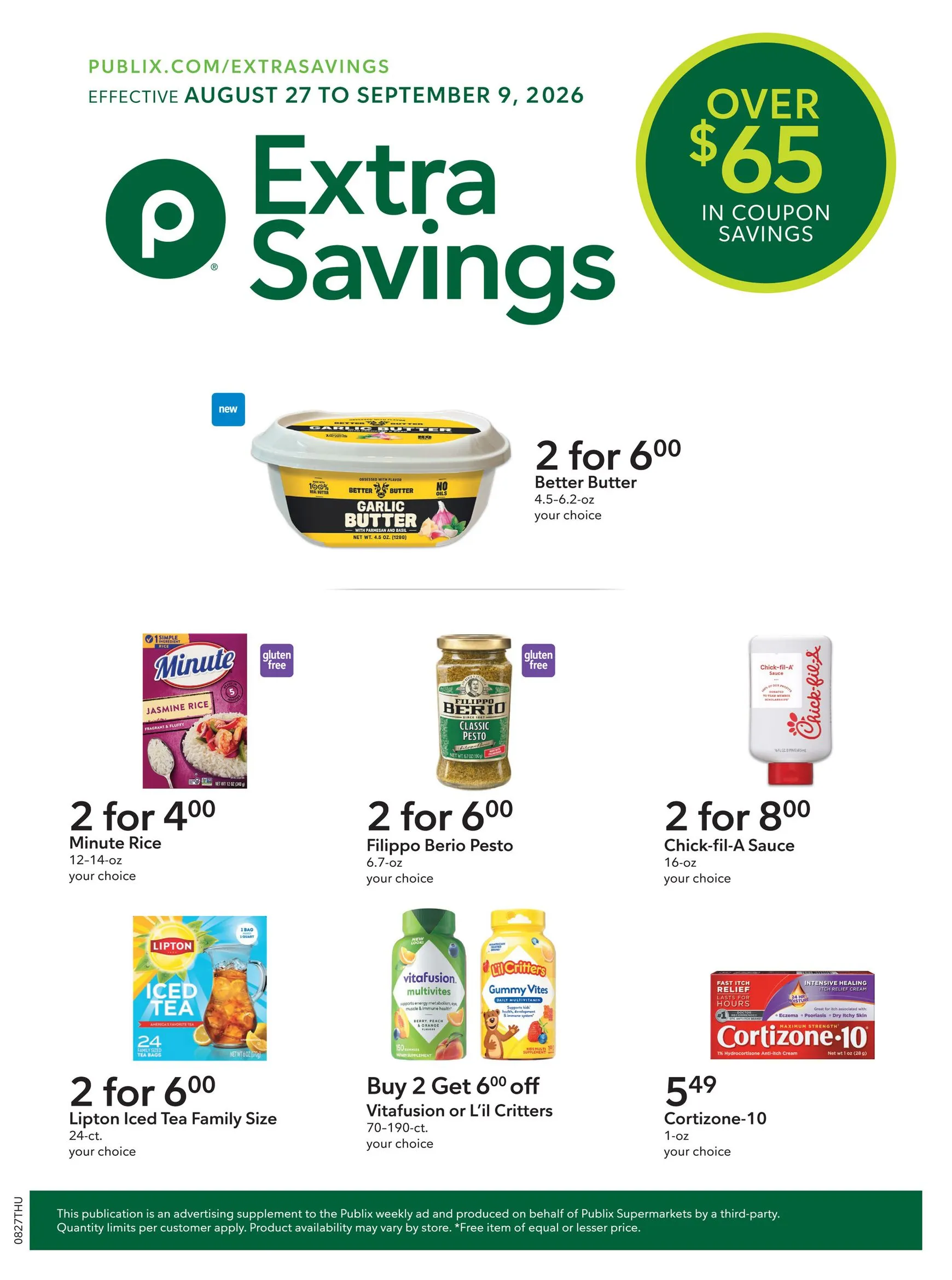 Publix Extra Savings
