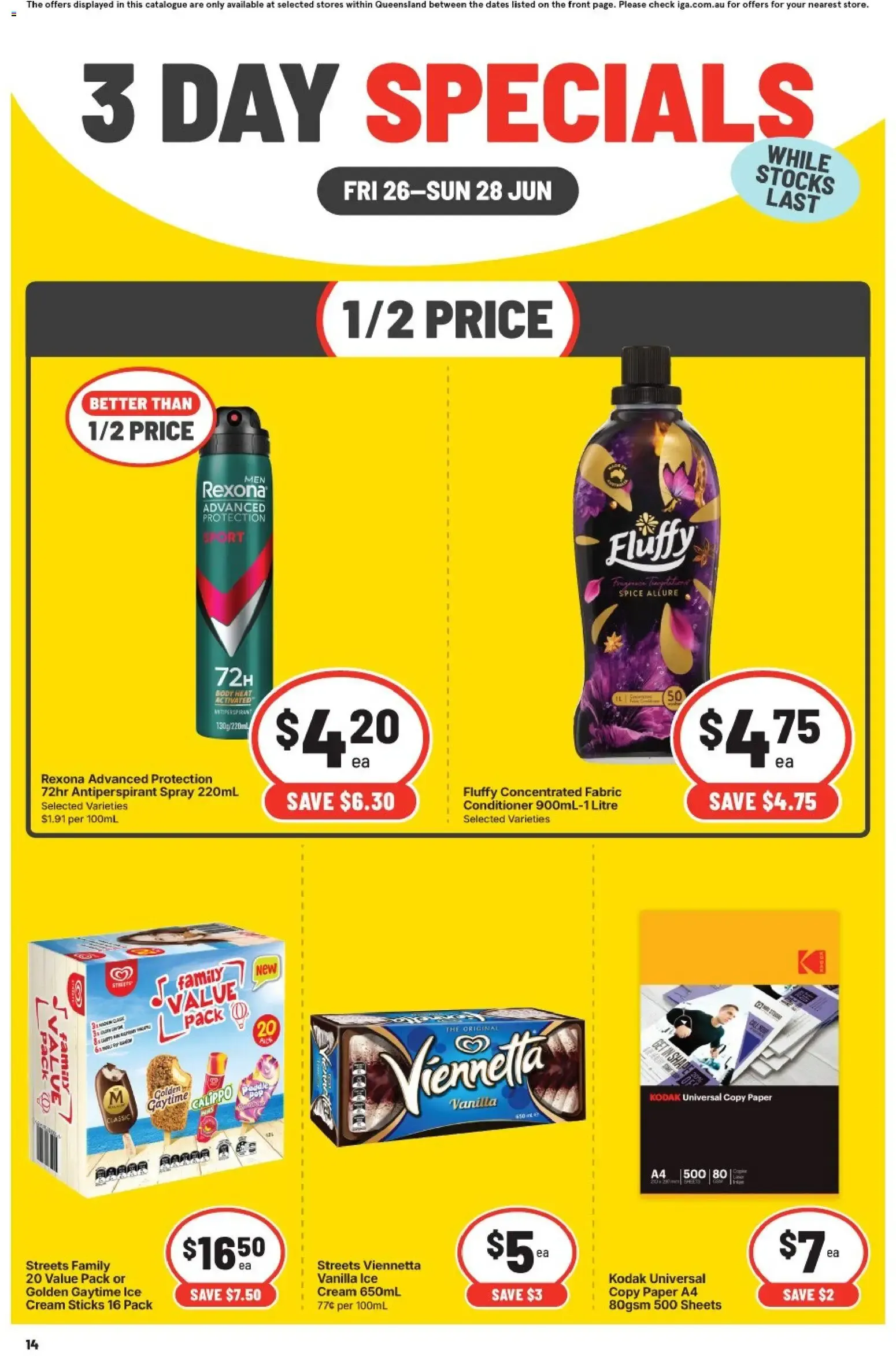 3 DAY SPECIALS - Catalogue valid from 26 June to 28 June 2026 - page 4