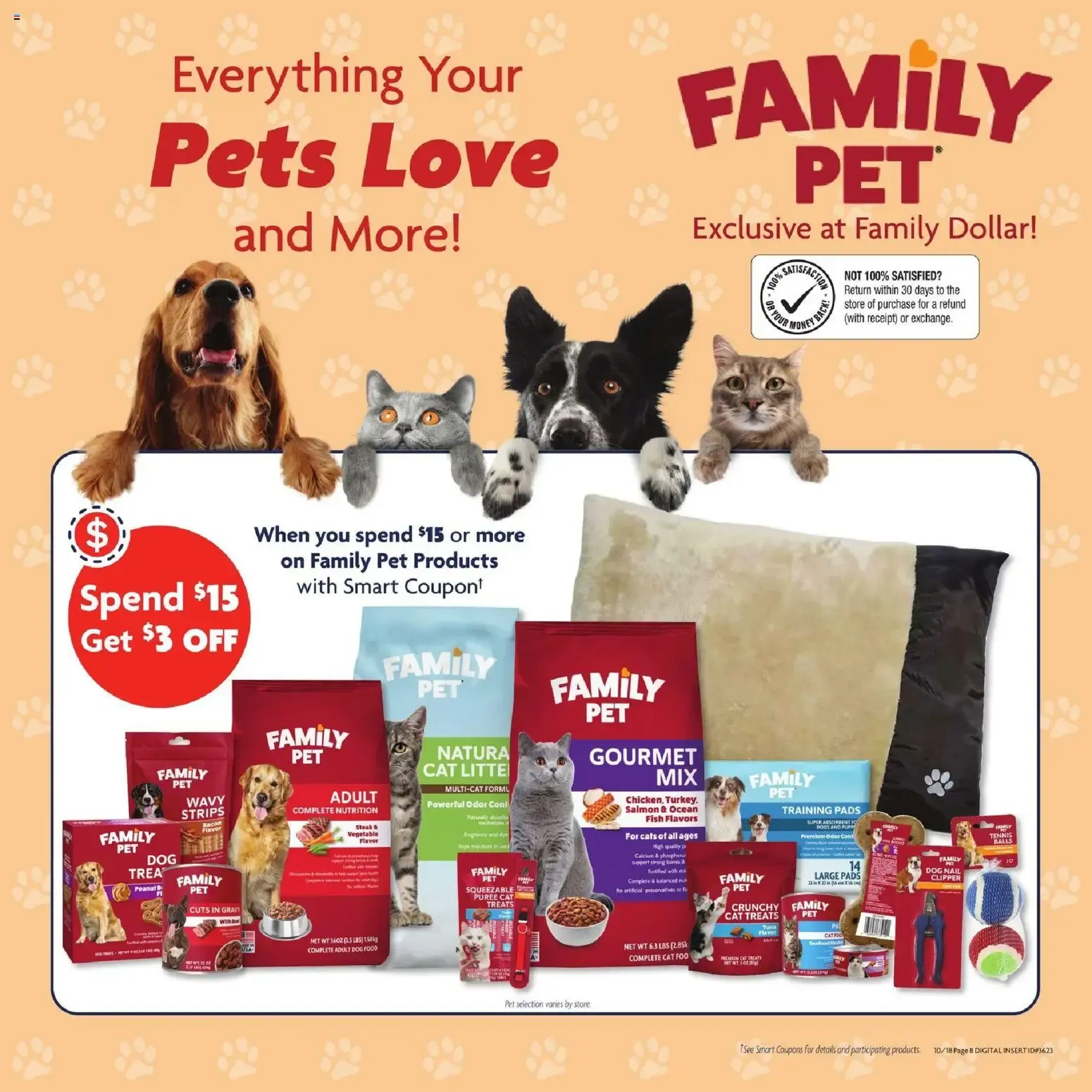 Weekly promotion Family Dollar Weekly Ad (10/18 - 10/24 2026) - Flyer spanning from October 18 to October 24 2026 - Page 11 for Catalogue 365