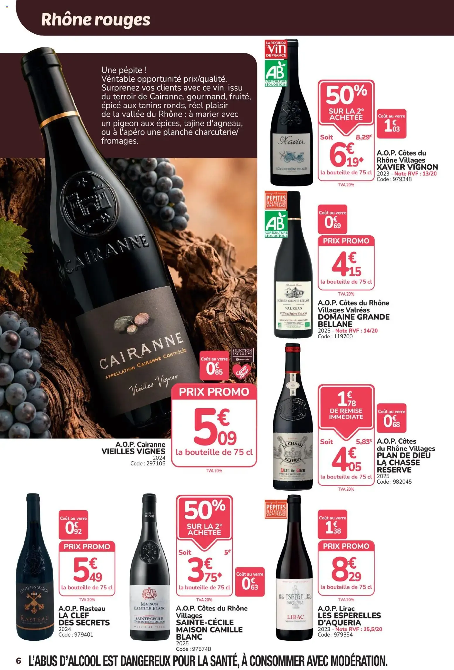 Promocash Foire aux vins à partir du 10/09/2026 - promo en ligne du 10 septembre au 10 octobre 2026 - Catalogue page 6