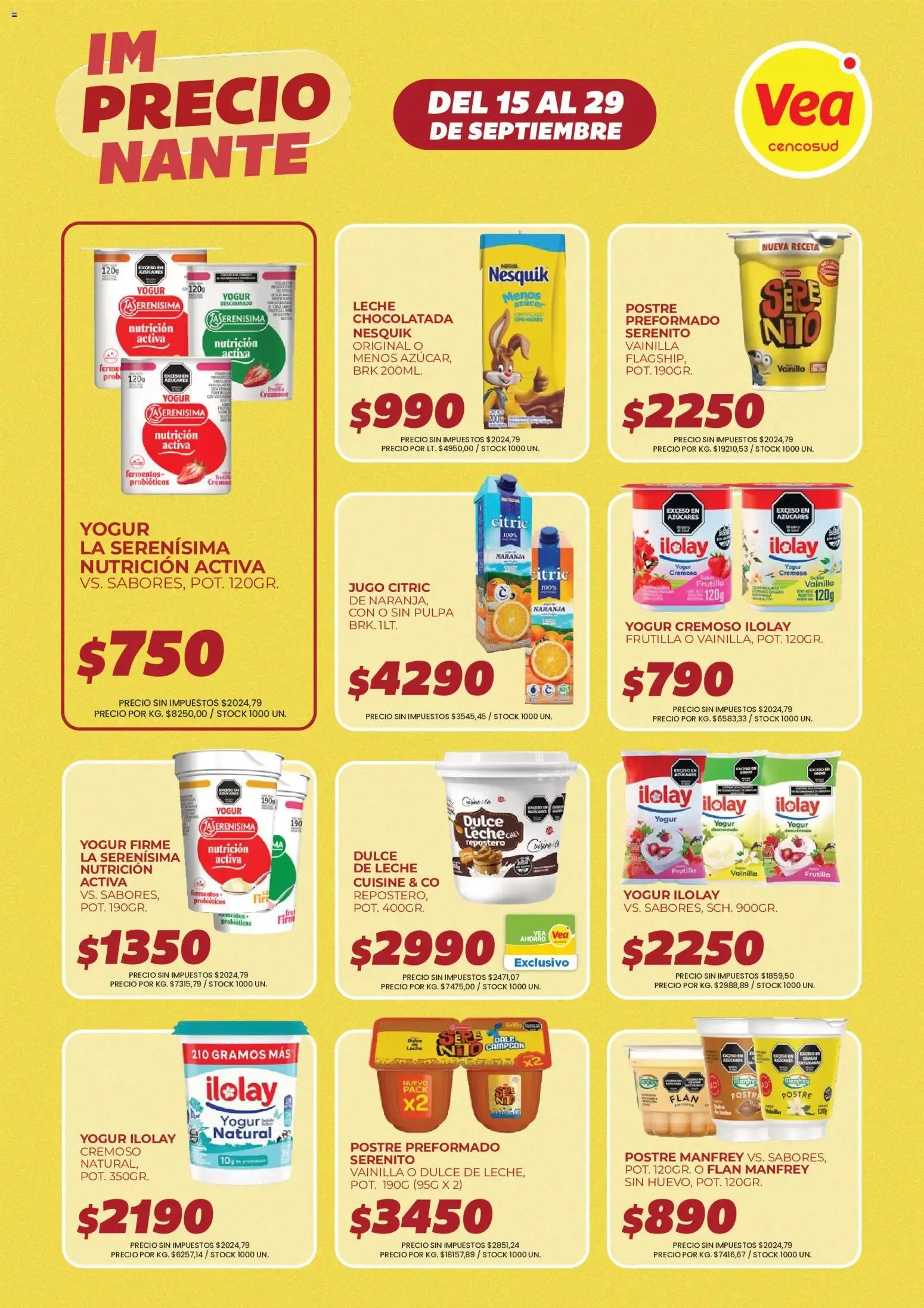 Ofertas de Vea Precio Nante del 15 al 29 de Septiembre 15 de septiembre al 29 de septiembre 2026 - Página 8 del catálogo