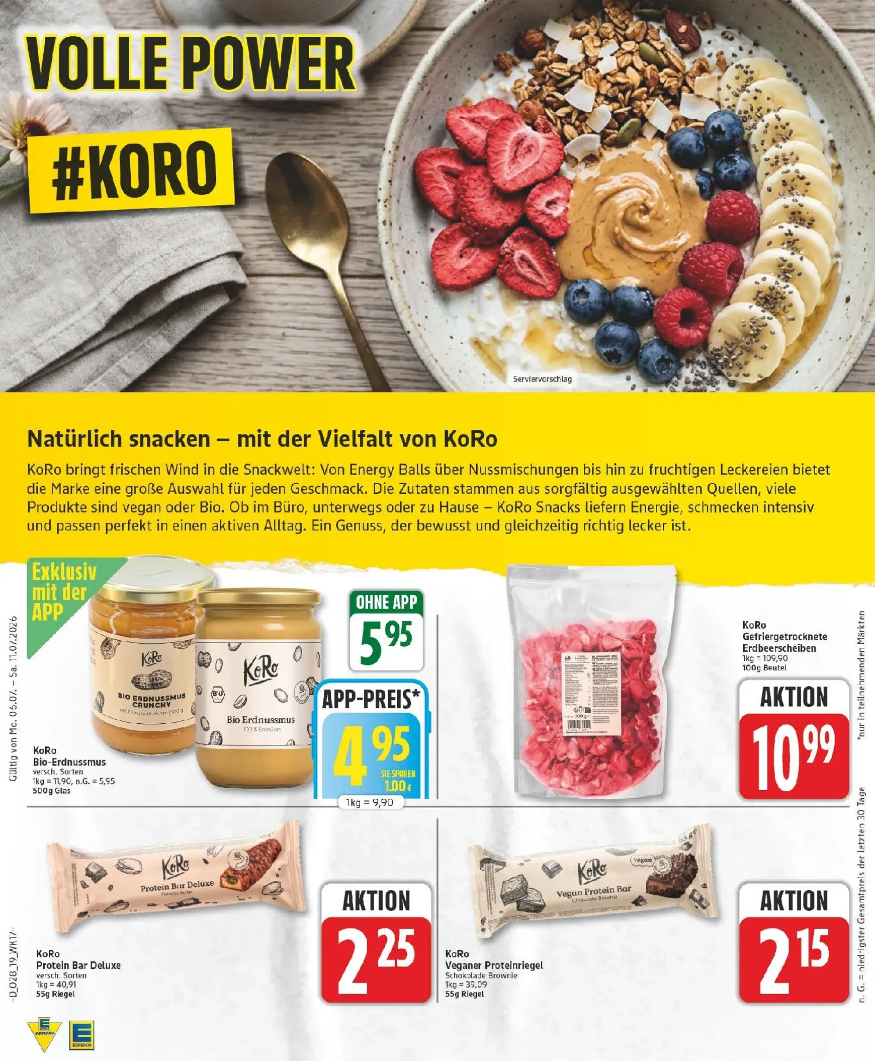 Edeka Prospekt – von Montag 06.07.2026 bis Samstag 11.07.2026 von 6. Juli bis 11. Juli 2026 - Prospekt seite 19