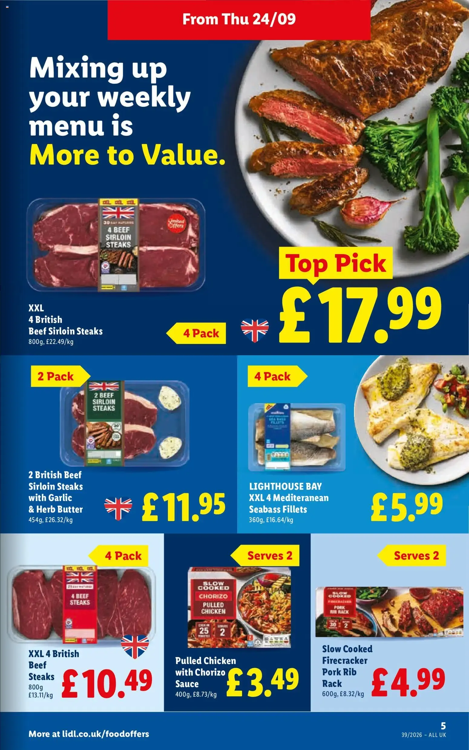 Weekly offers Lidl Wales (24/09/2026 - 30/09/2026) - Offers Online from 24 September to 30 September 2026 - Catalogue Page 5