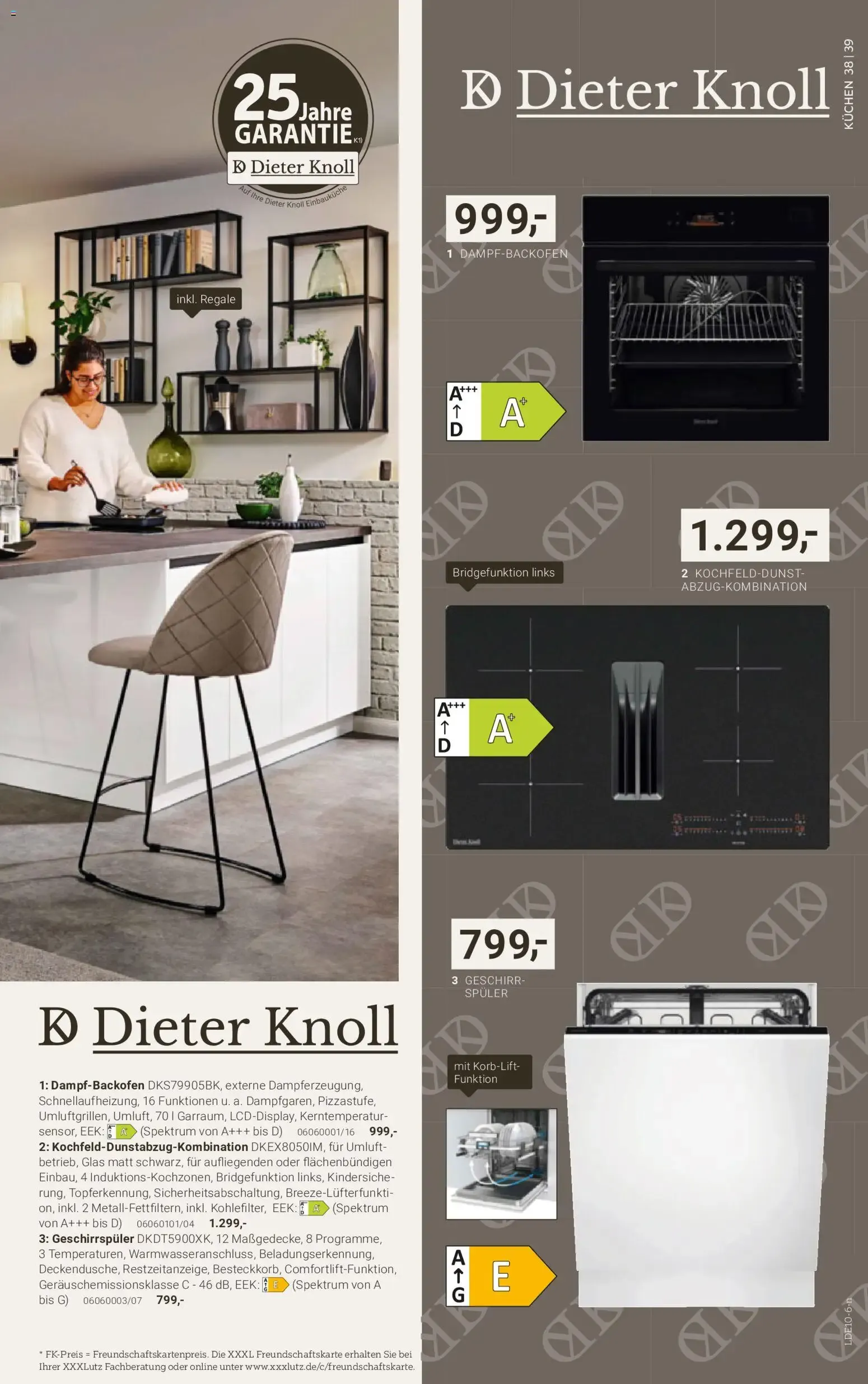 XXXLutz Dieter Knoll Spezial (ab 17.10.2026) zum Blättern von 17. Oktober bis 31. Oktober 2026 - Prospekt seite 39