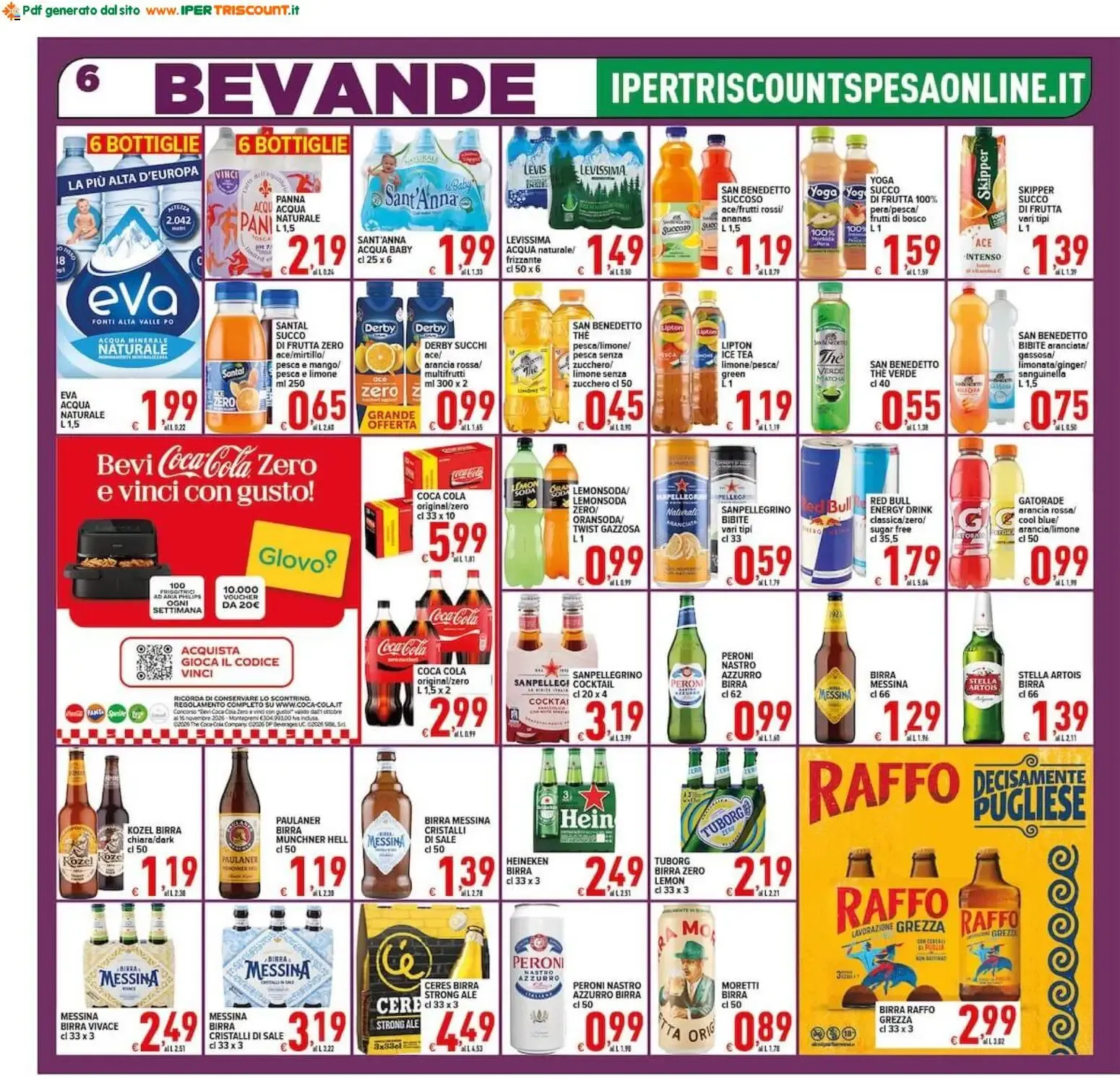 Iper Triscount Supermercati: ¡SOTTOCOSTO! da 2 ottobre a 13 ottobre di 2026 - Pagina del volantino 6