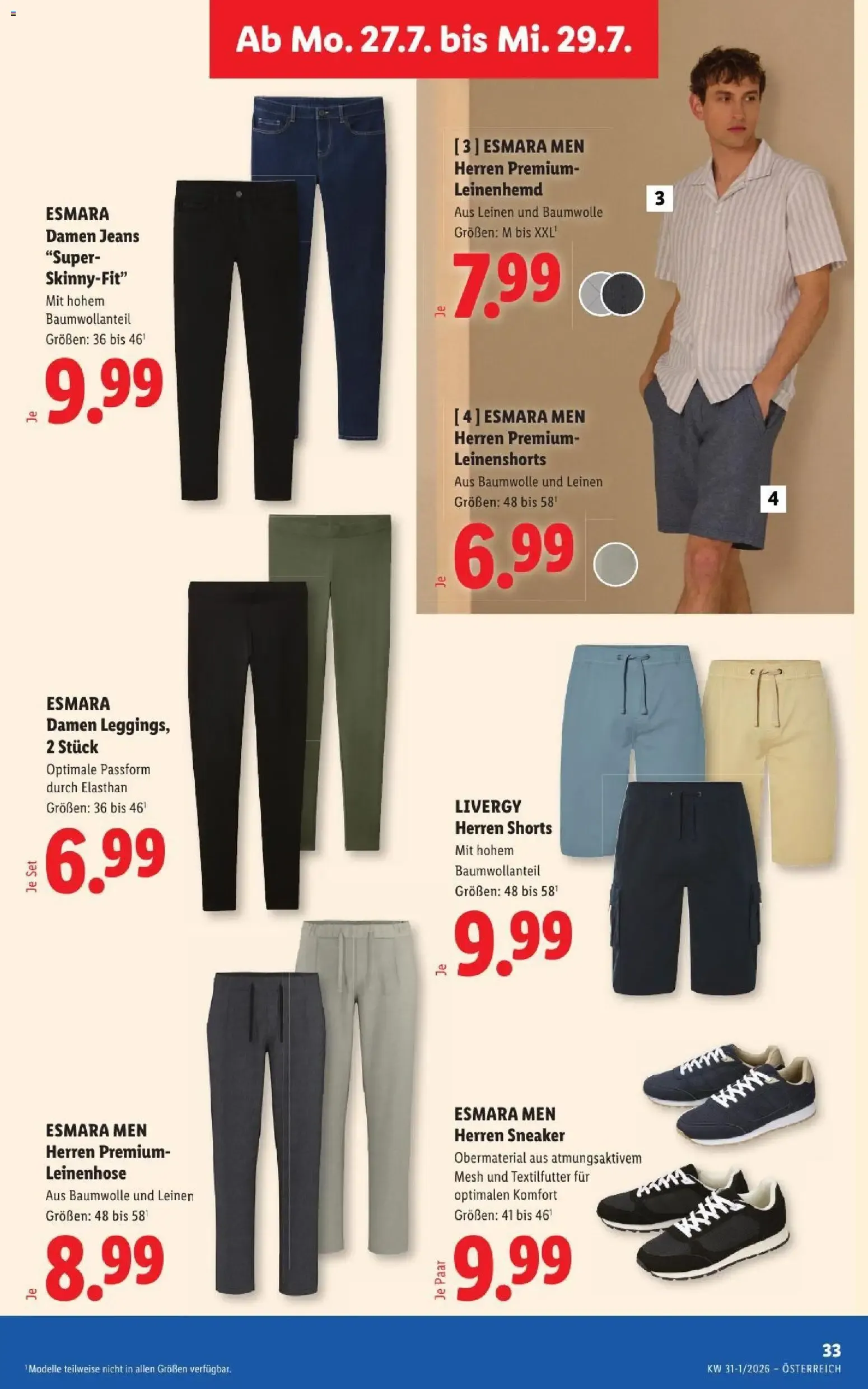 Lidl - Flugblatt ab 23.07.2026 - Angebote ab donnerstag von 23. Juli bis 25. Juli 2026 - Flugblätt seite 40