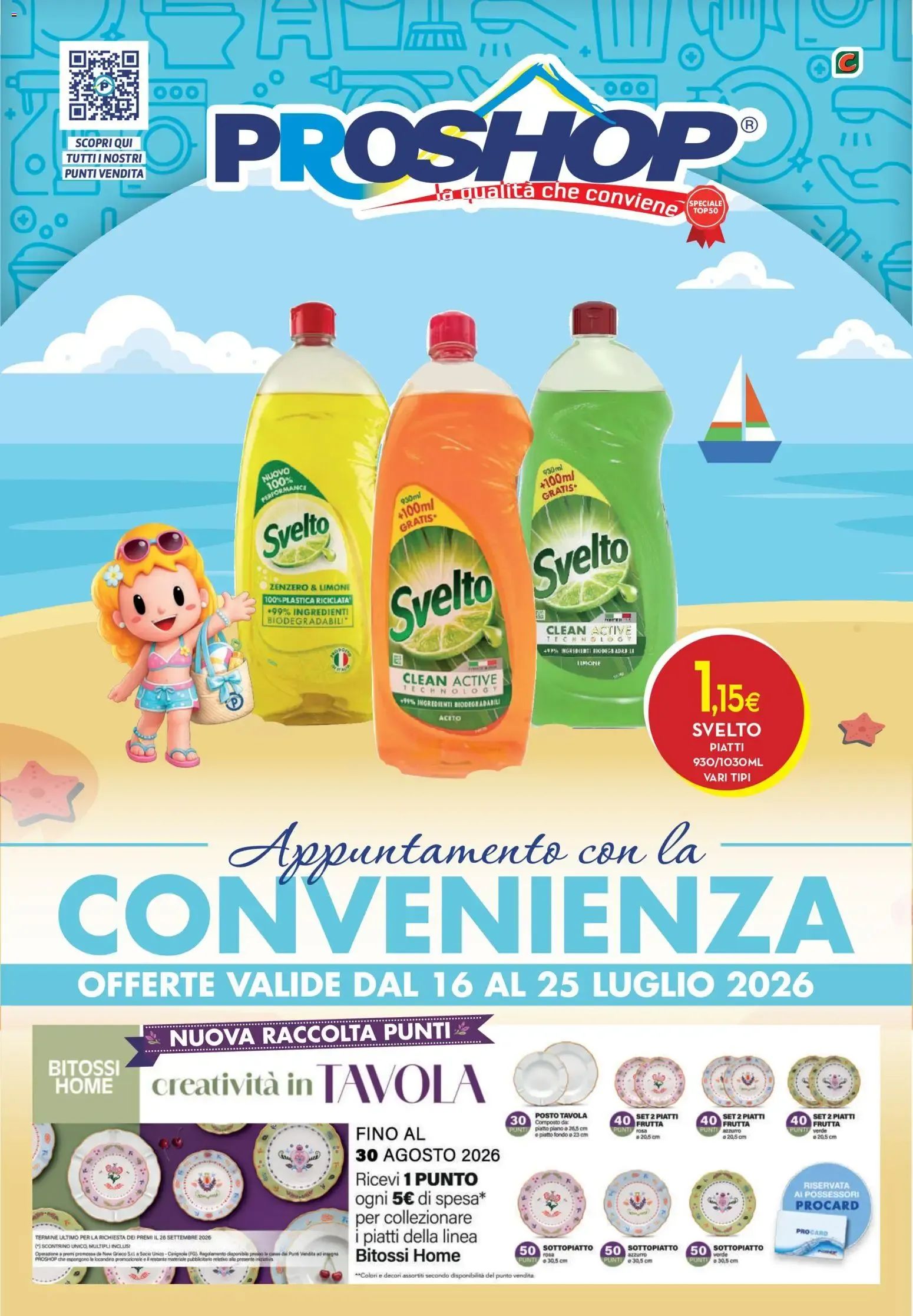 PROSHOP - Appuntamento con la Convenienza da 16 luglio a 25 luglio di 2026 - Pagina del volantino 1
