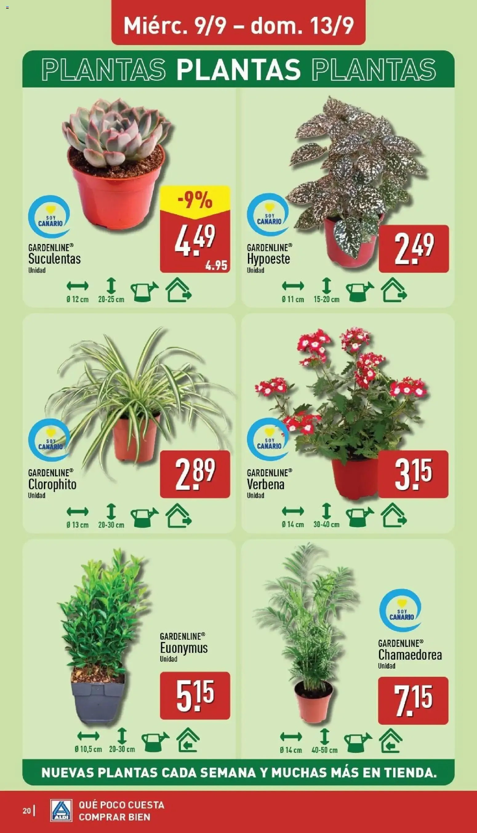 Catálogo de Aldi folleto Canarias del 07/09/2026 | Catálogo 7 de septiembre al 13 de septiembre 2026 - Página 20