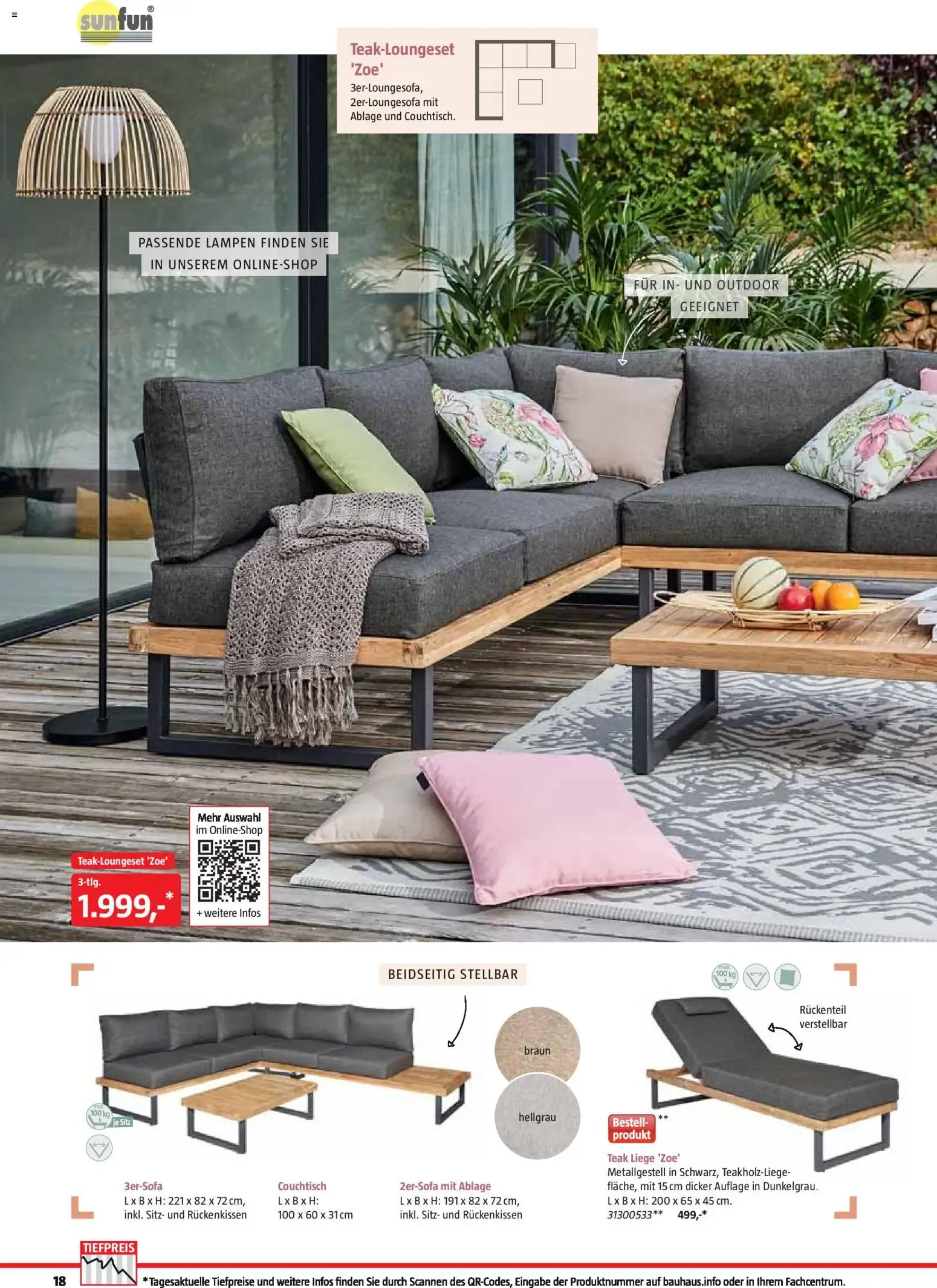 Bauhaus Freizeit im Garten von 01.05.2026 - Aktuelle Angebote von 1. Mai bis 30. Juni 2026 - Flugblätt seite 18