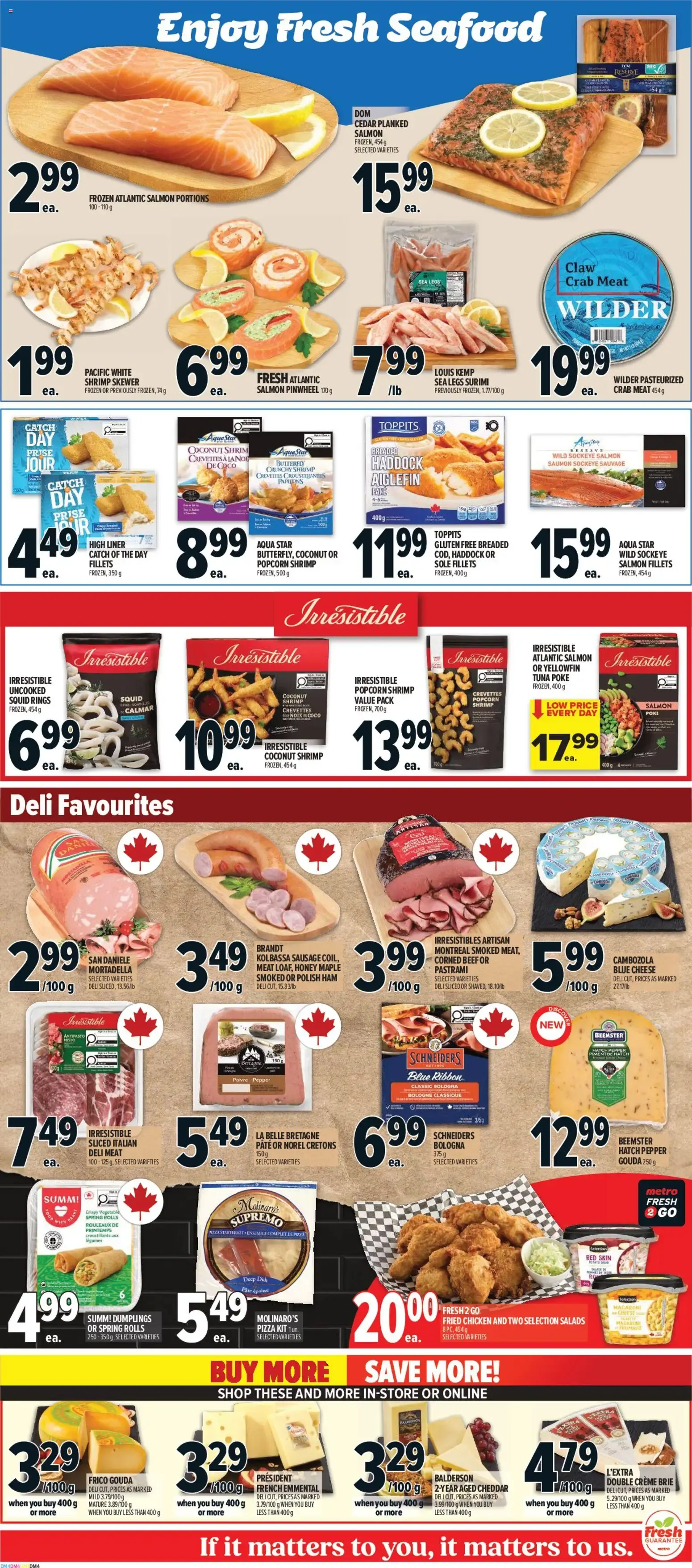 Metro weekly flyer / circulaire from Oct 22, 2026 > weekly specials & deals from October 22 to October 28 2026 - flyer page 7