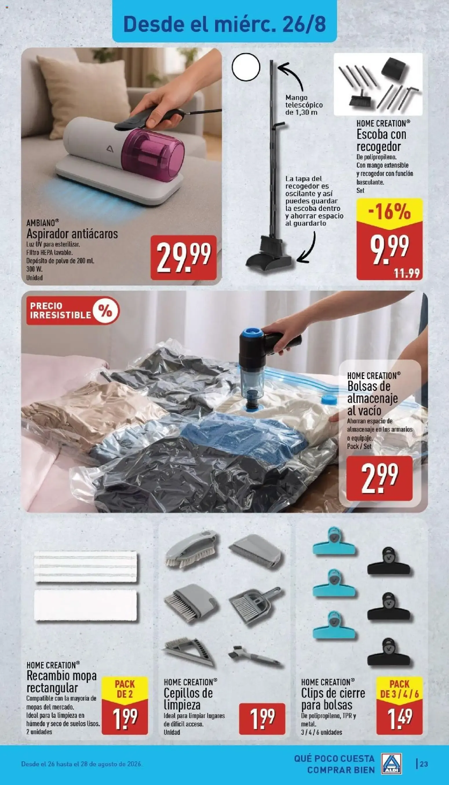 Catálogo de Aldi folleto Península del 24/08/2026 | Catálogo 24 de agosto al 30 de agosto 2026 - Página 23