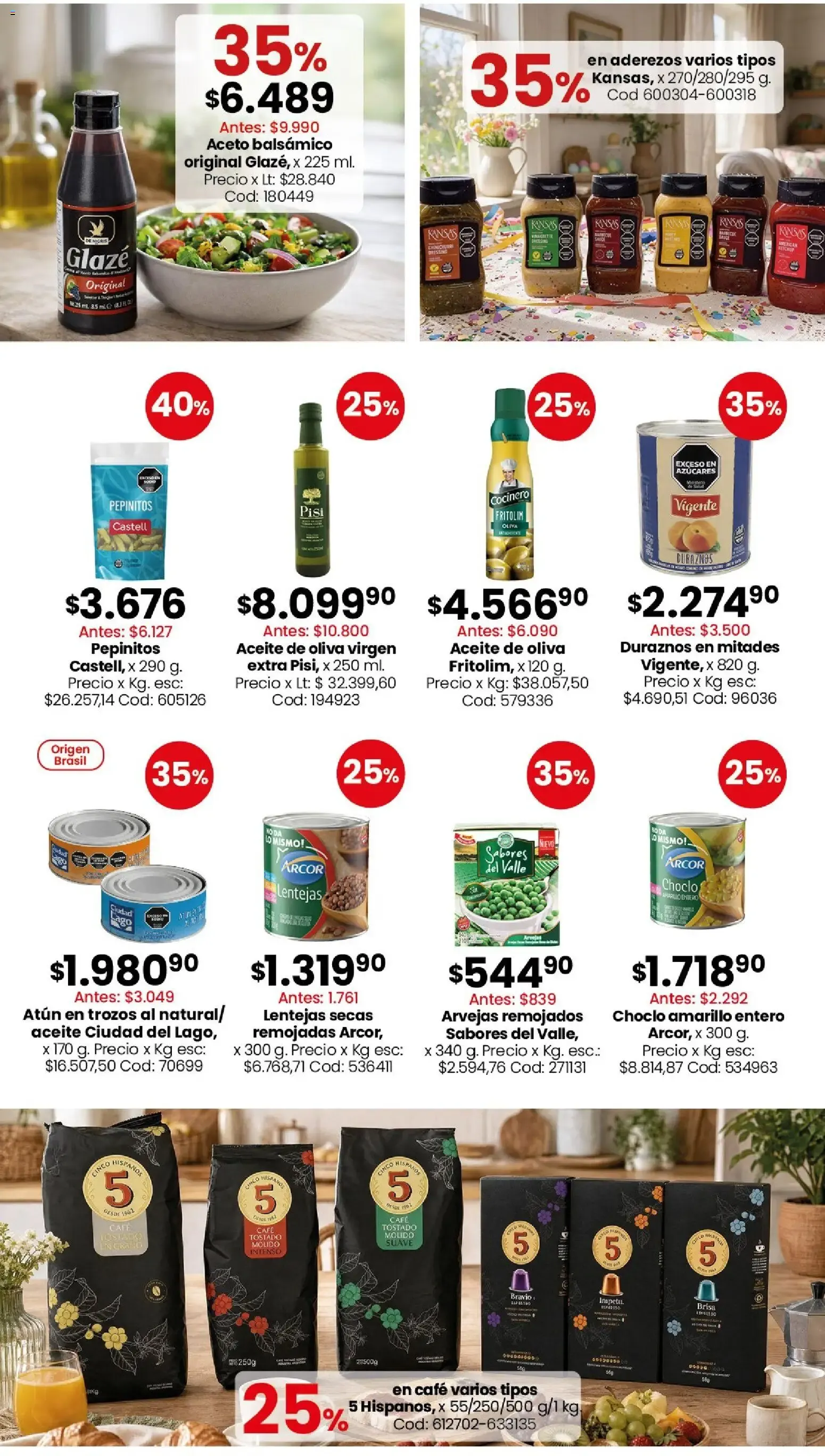 Ofertas de Ofertas Semanales de Almacén y bebidas 12 de octubre al 18 de octubre 2026 - Página 3 del catálogo