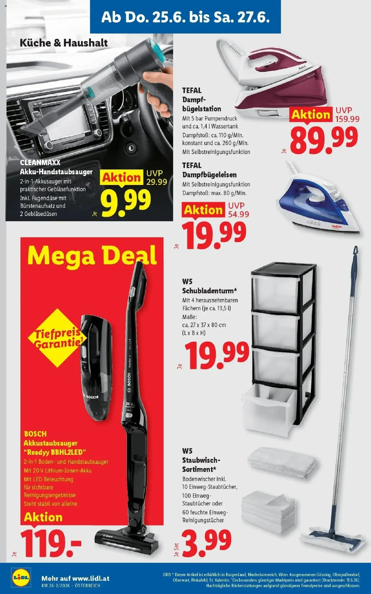 Lidl - Aktion von 25. Juni bis 27. Juni 2026 - Flugblätt seite 20