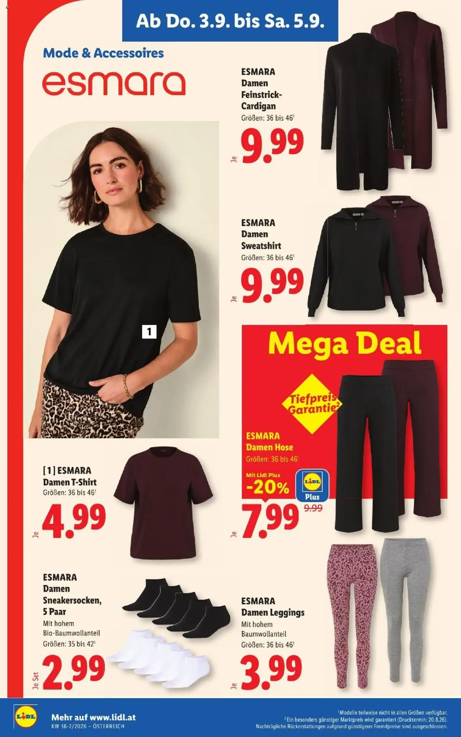 Lidl - Flugblatt ab 03.09.2026 - Angebote ab donnerstag von 3. September bis 5. September 2026 - Flugblätt seite  22
