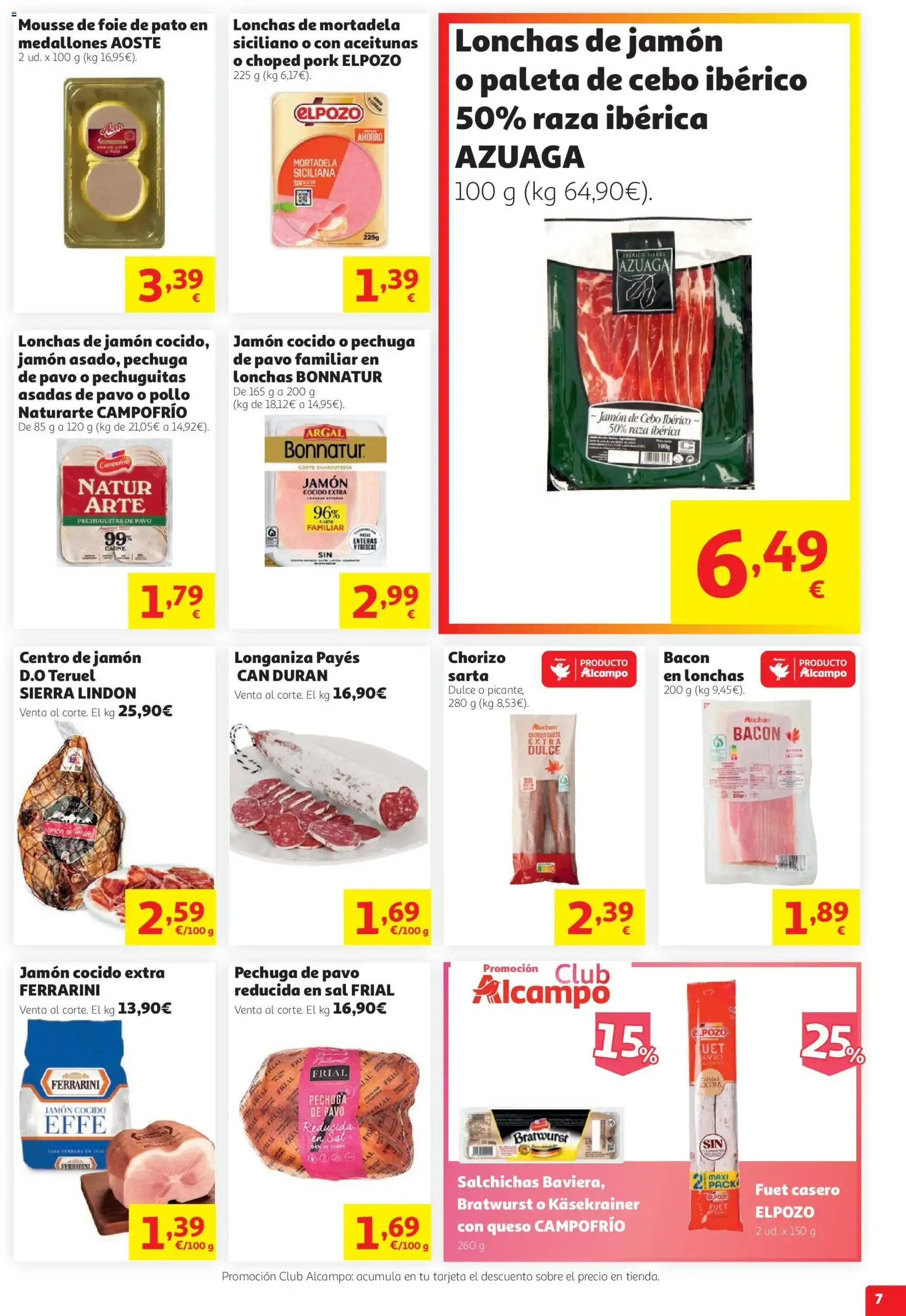 Catálogo de Alcampo: Ofertas desde 1€ y 2x1 en Renova 10 de septiembre al 23 de septiembre 2026 - Página 7
