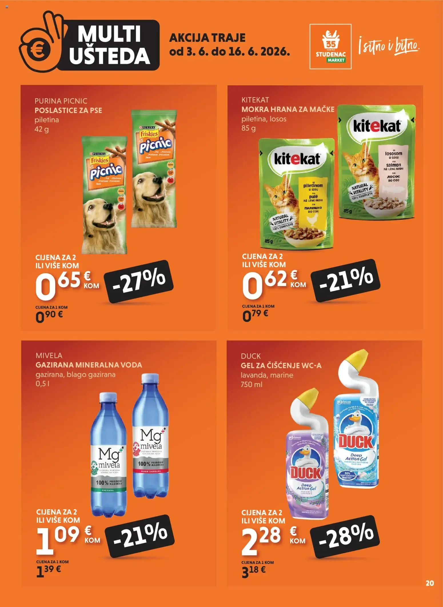Katalog UZMI VIŠE, PLATI MANJE od 3. lipnja do 16. lipnja 2026. - Pregled Stranica 20