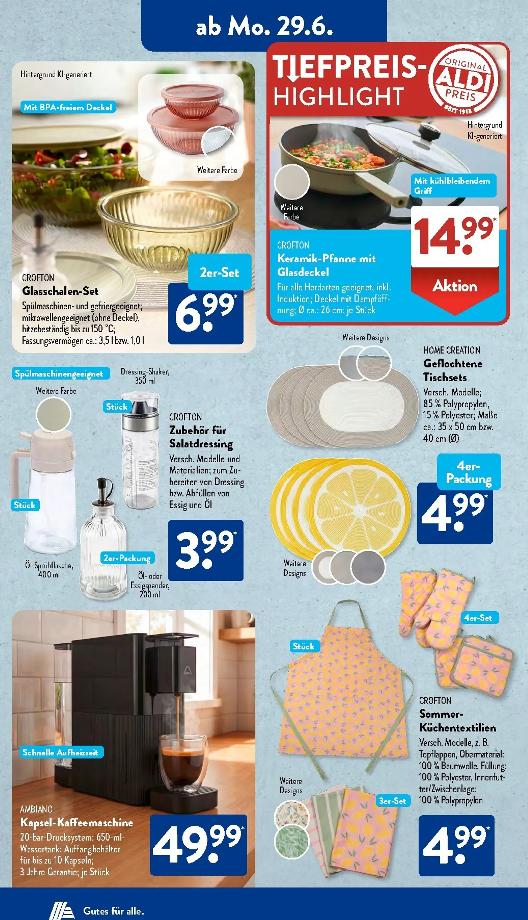 ALDI SÜD Tiefpreis-Highlight von 29. Juni bis 4. Juli 2026 - Prospekt seite 13