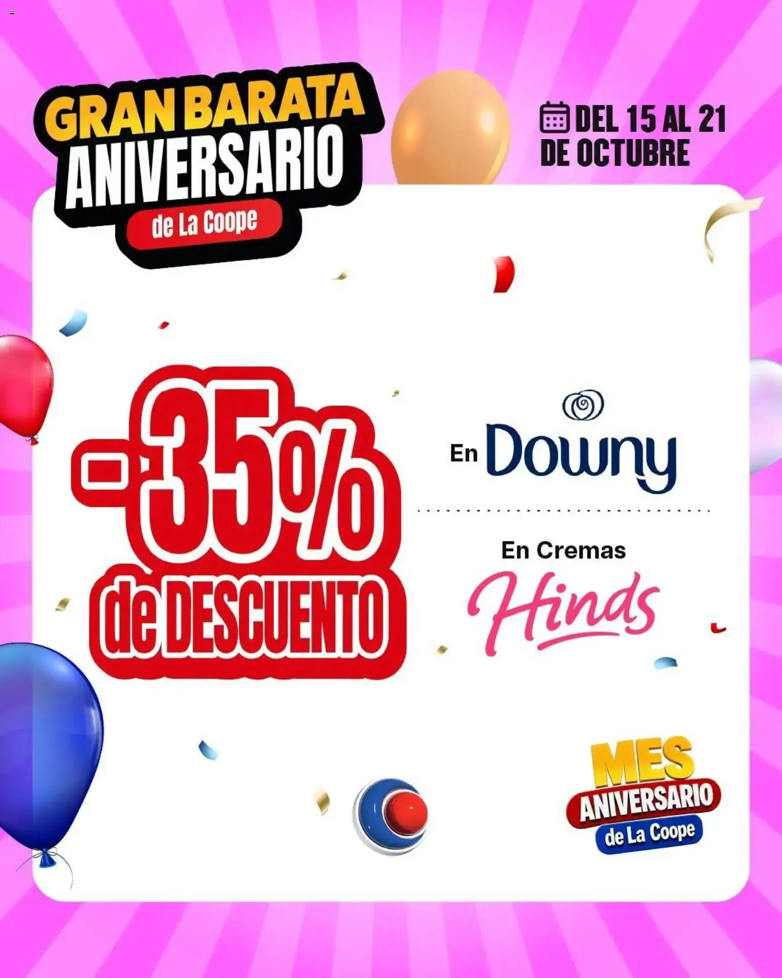 Ofertas de Gran Barata Aniversario de La Coope 15 de octubre al 21 de octubre 2026 - Página 7 del catálogo