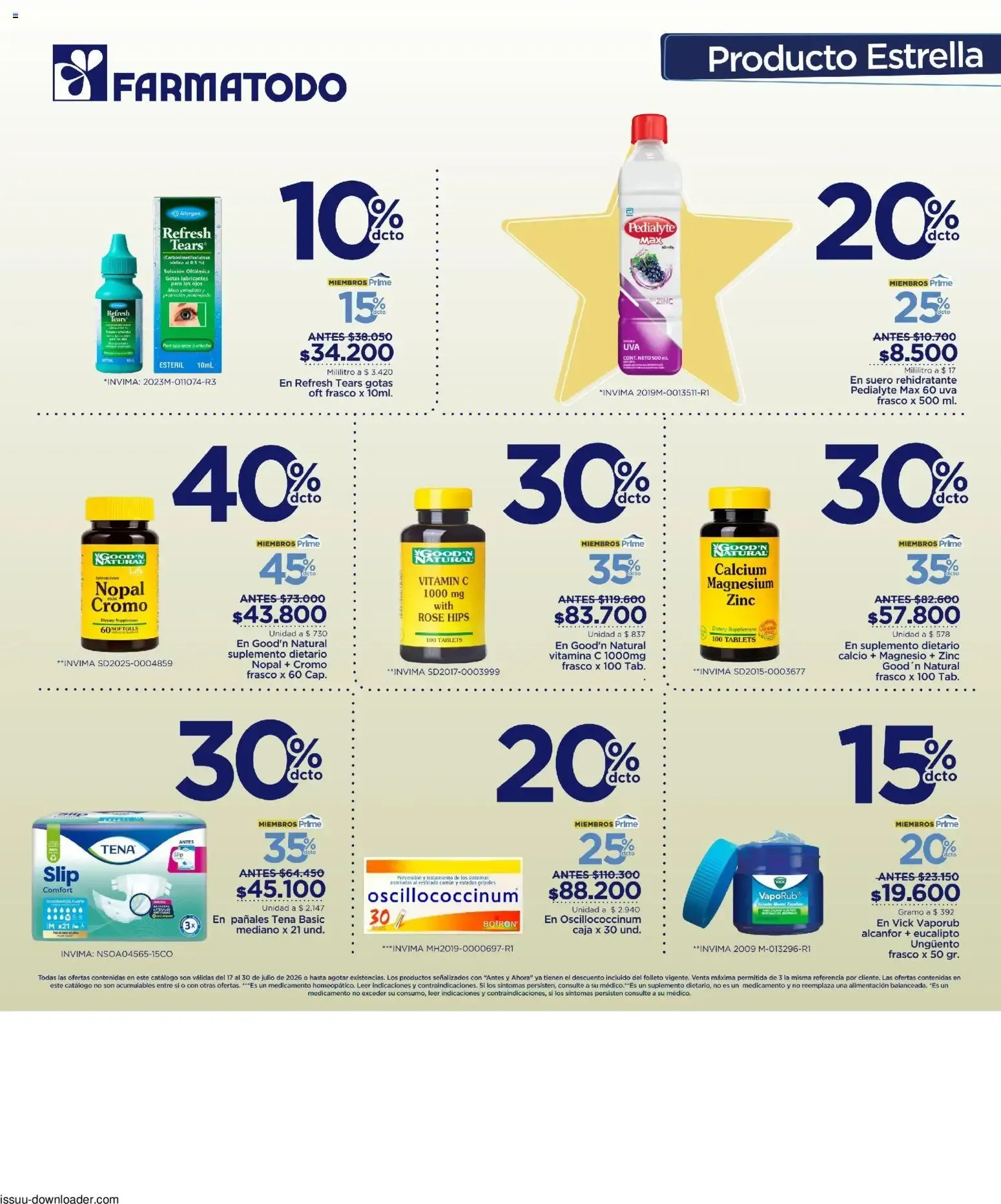 Catalogo de FarmaTodo catálogo desde el 17/07/2026 > Revistas Julio 17 de julio al 30 de julio 2026 - Pag 4