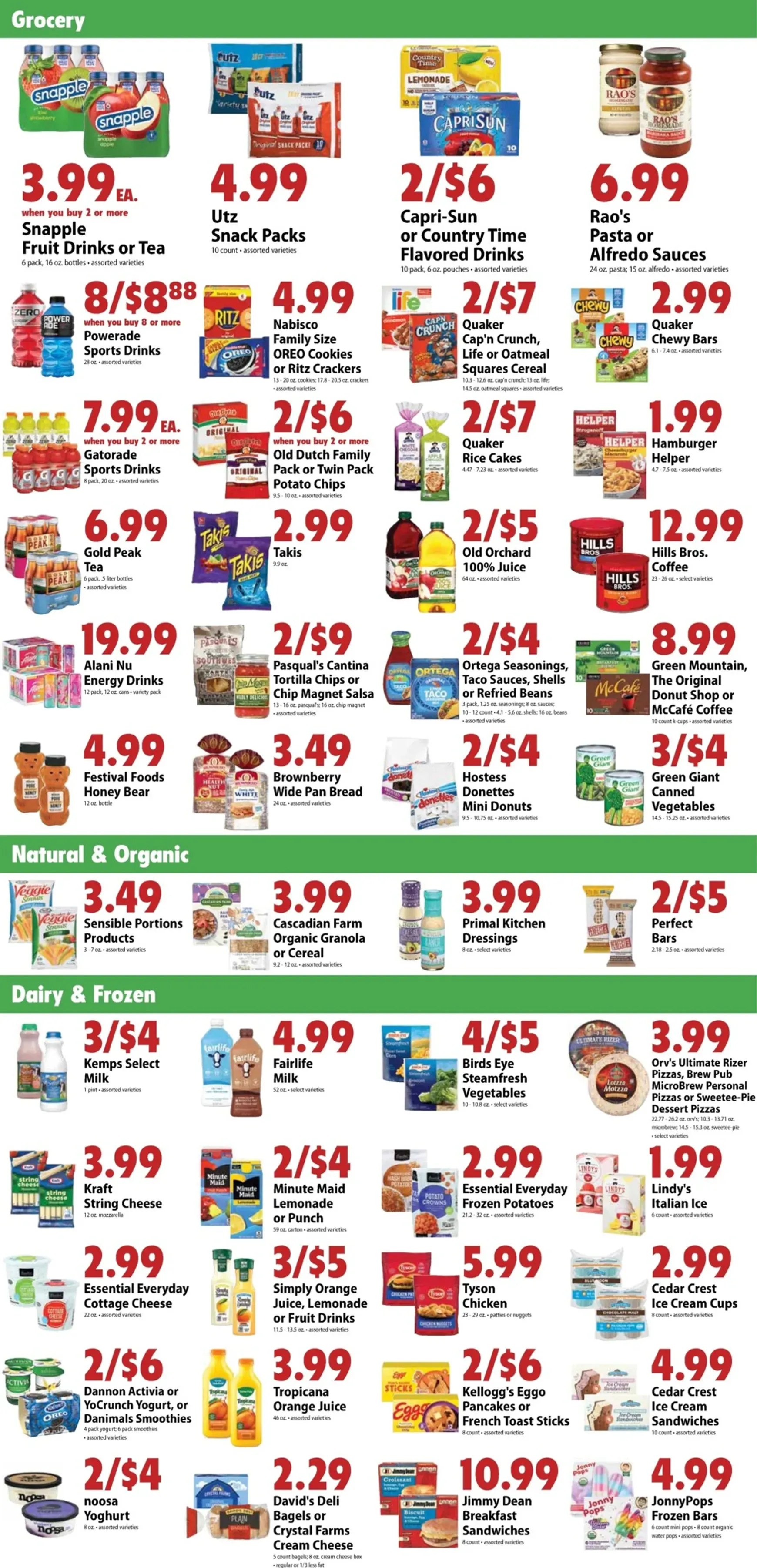 Weekly ad Current Fest Foods leaflet valid from Wednesday 08/19/2026 to Tuesday 08/25/2026 from August 19 to August 25 2026 - Page 4
