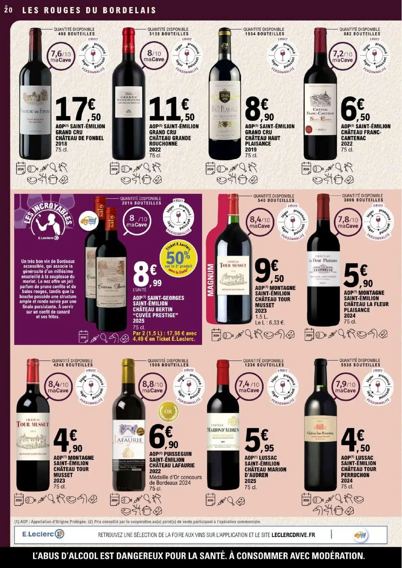 E.Leclerc La Foire aux Vins 2026 du 29 septembre au 10 octobre 2026 - Catalogue page 20