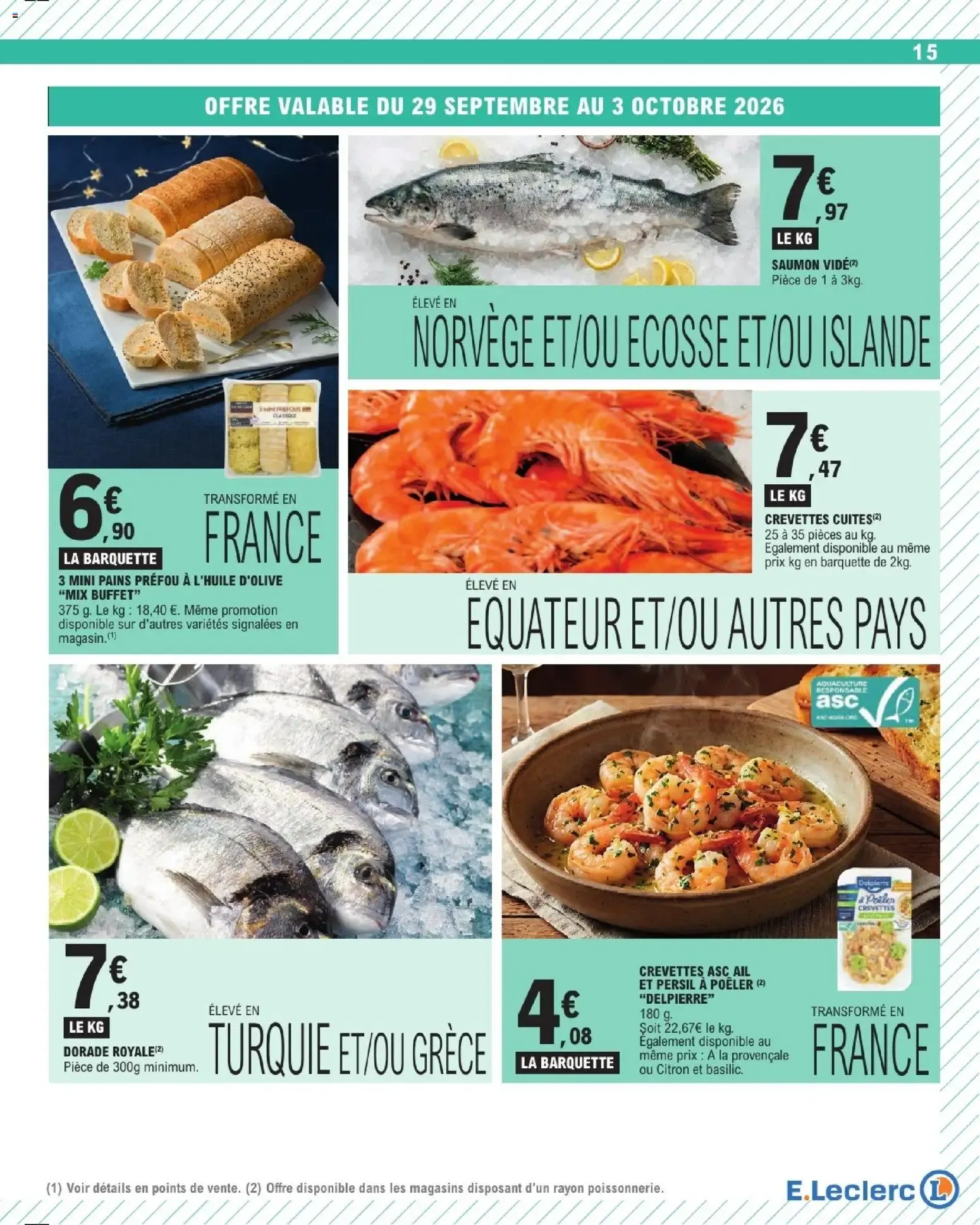 Catalogue E.Leclerc du 29/09/2026 | Nouveau promo prospectus du 29 septembre au 10 octobre 2026 - Catalogue page 15