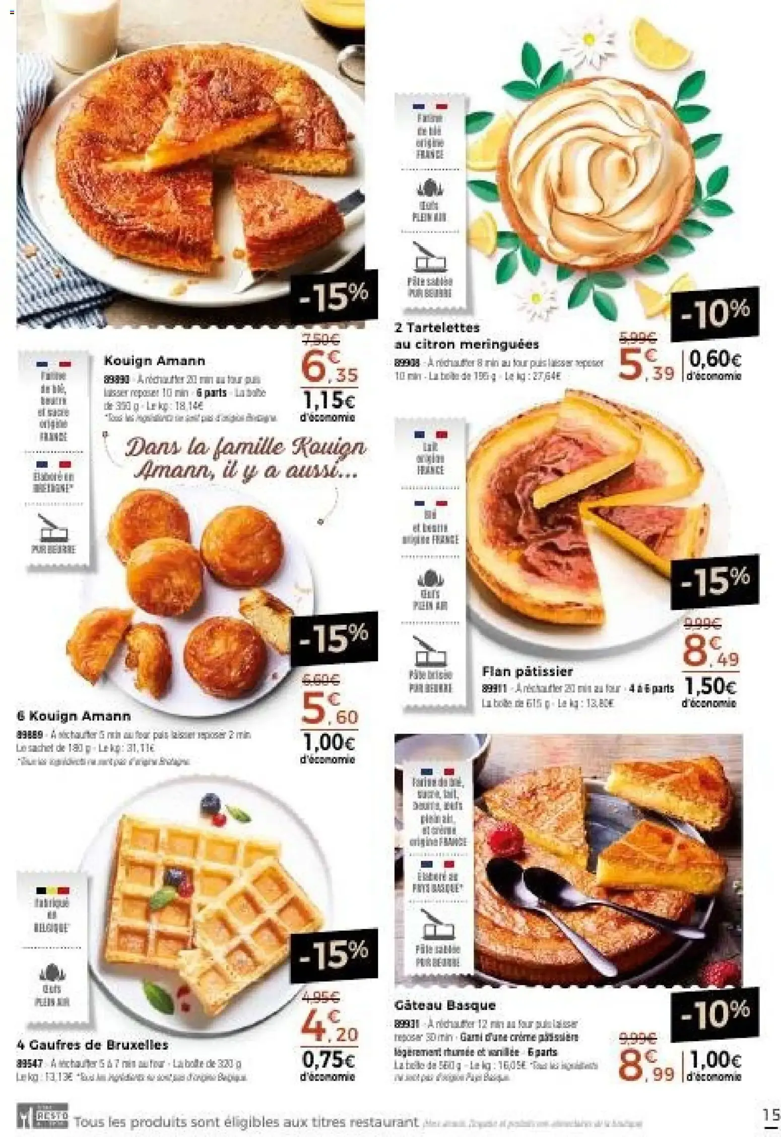 Thiriet Catalogue livraison à domicile à partir du 30/09/2026 - promo en ligne du 30 septembre au 22 octobre 2026 - Catalogue page 15