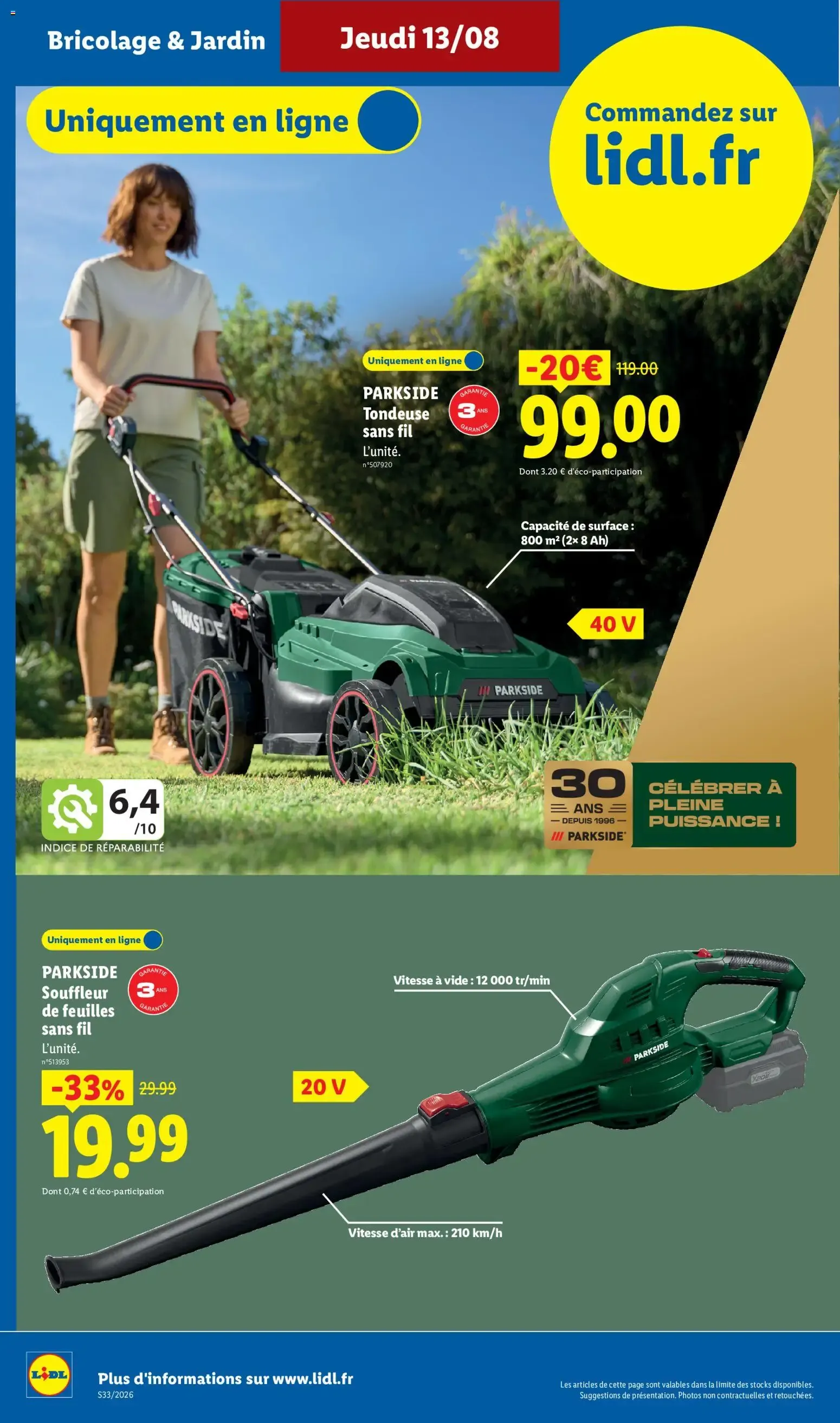 Catalogue LIDL du 10/08/2026 | Promo prospectus en ligne du 10 août au 13 août 2026 - Catalogue page 8