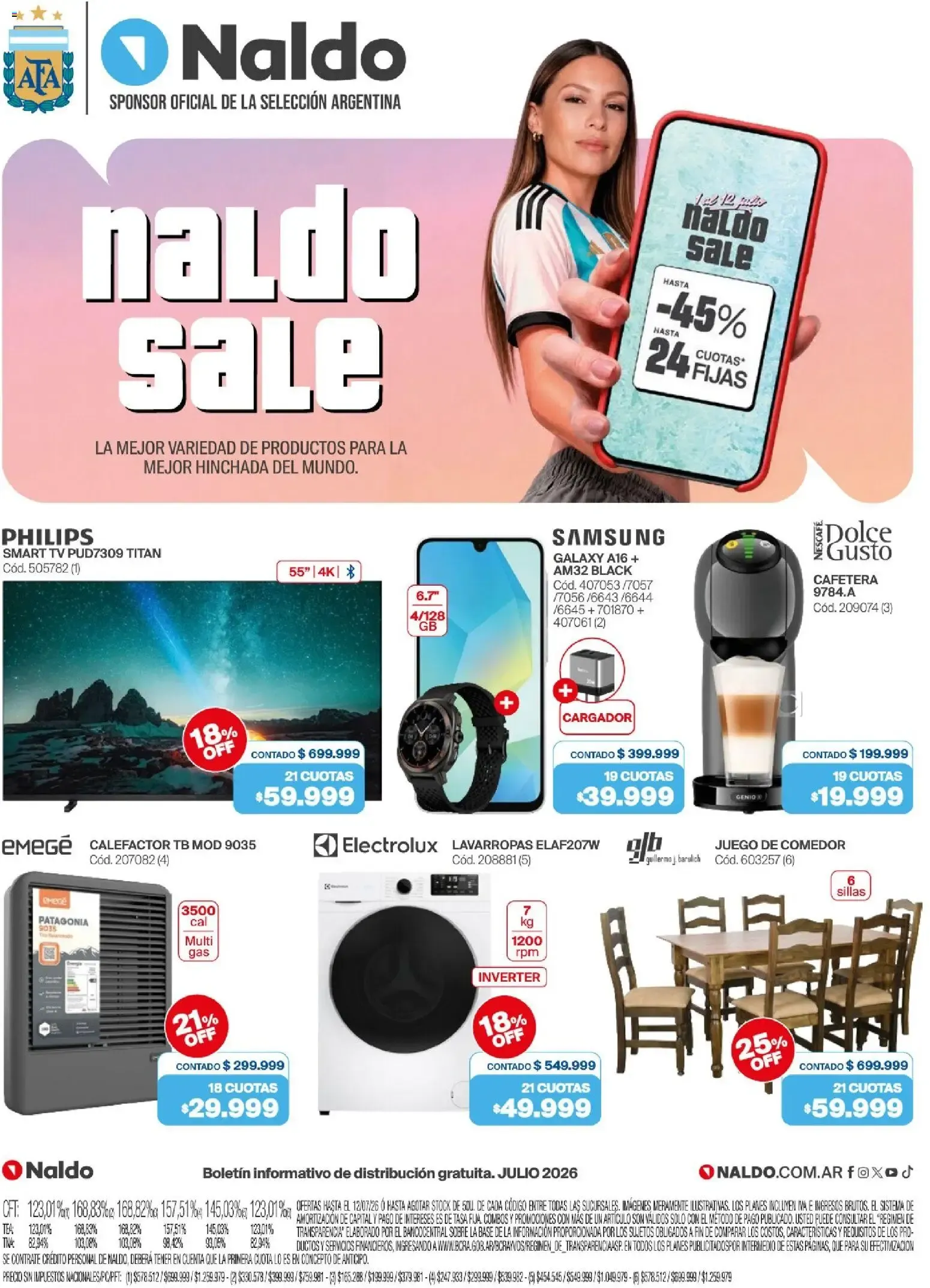 Ofertas de Naldo - Catálogo del 01/07/2026 - 31/07/2026 1 de julio al 12 de julio 2026 - Página 1 del catálogo